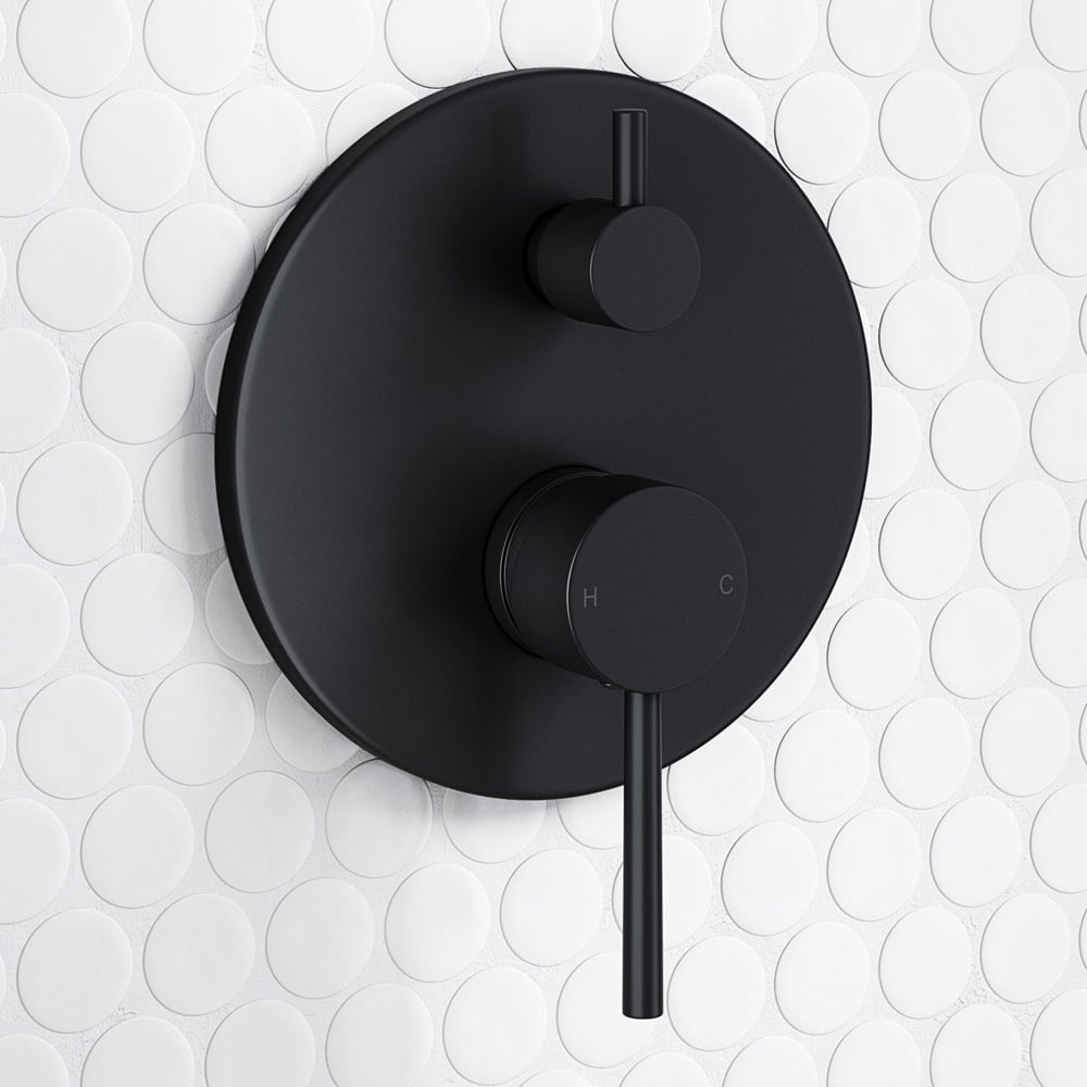 Carson 	Brass Shower/Bath Wall Mixer Diverter