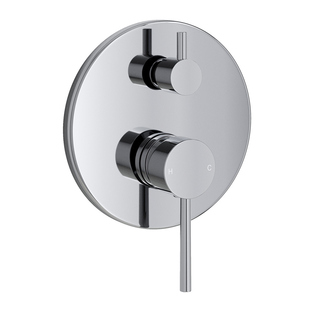 Carson 	Brass Shower/Bath Wall Mixer Diverter