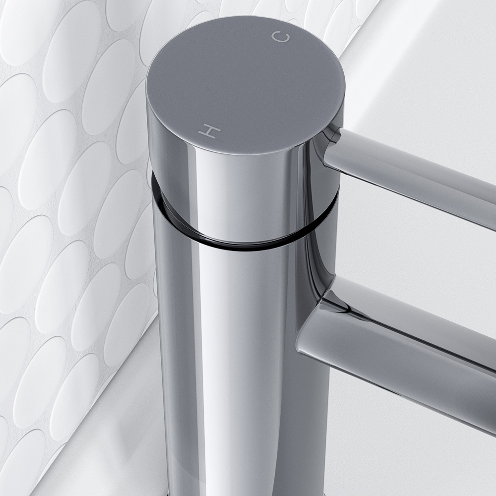 Carson Brass Short Basin Mixer