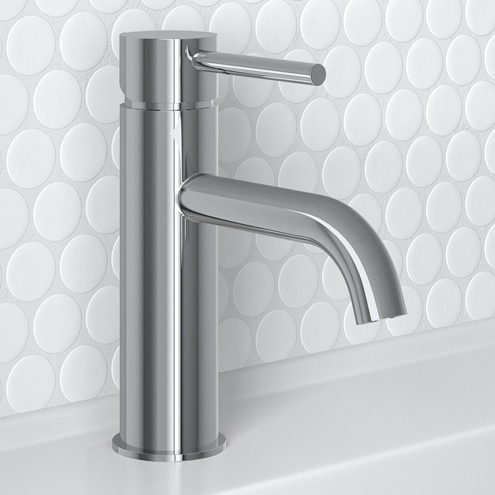 Carson Brass Short Basin Mixer