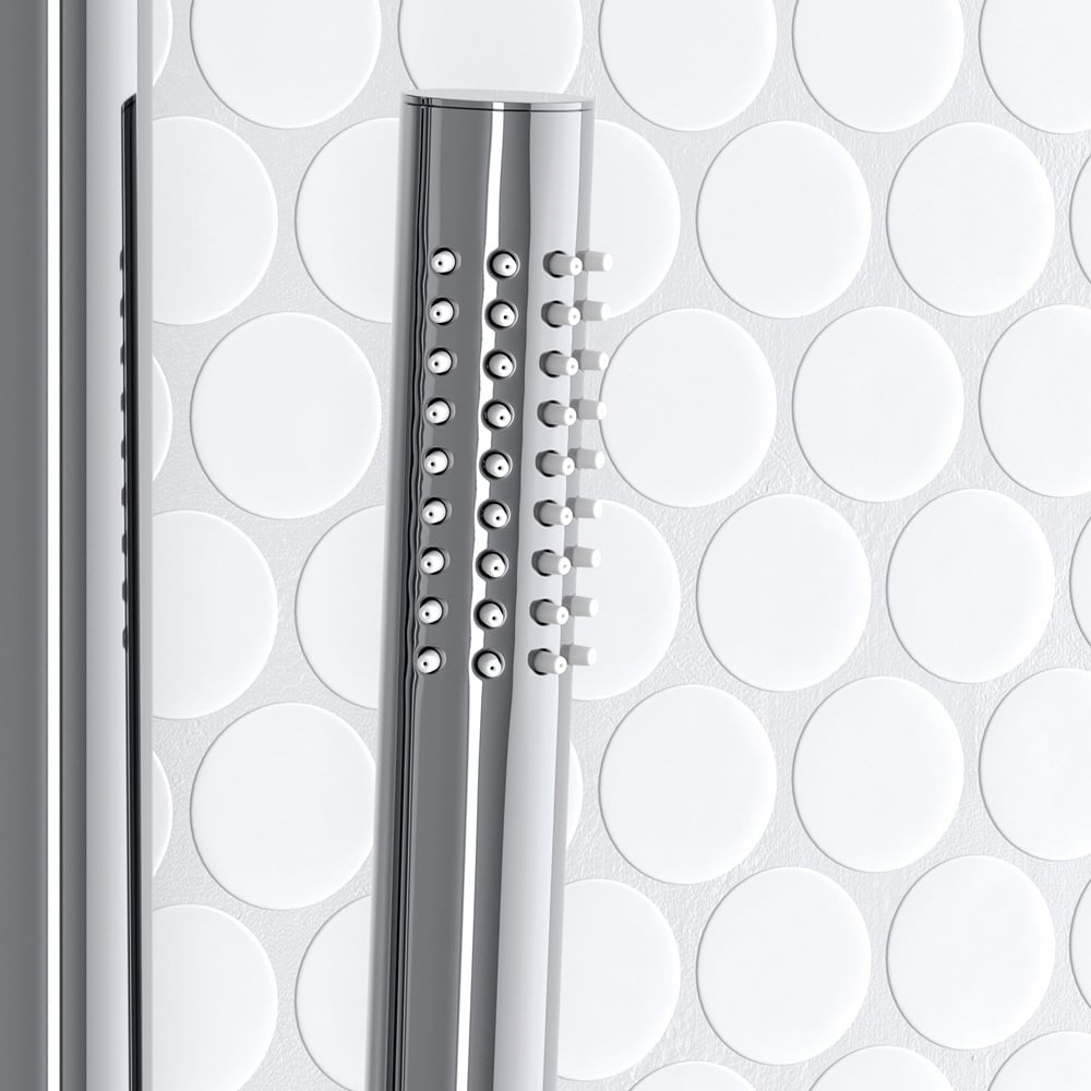 Carson 250mm Brass Twin Shower