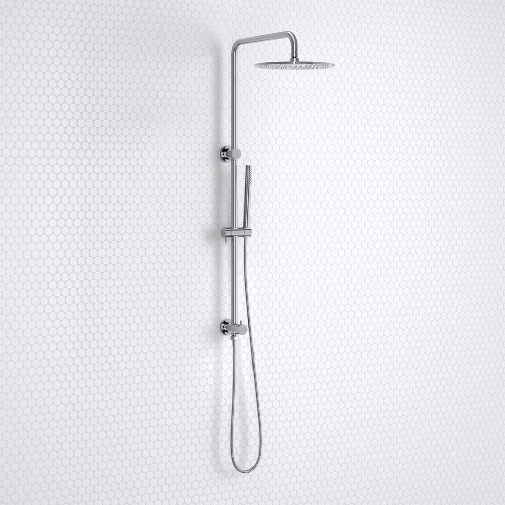 Carson 250mm Brass Twin Shower