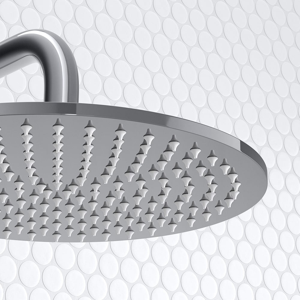 Carson 250mm Brass Twin Shower