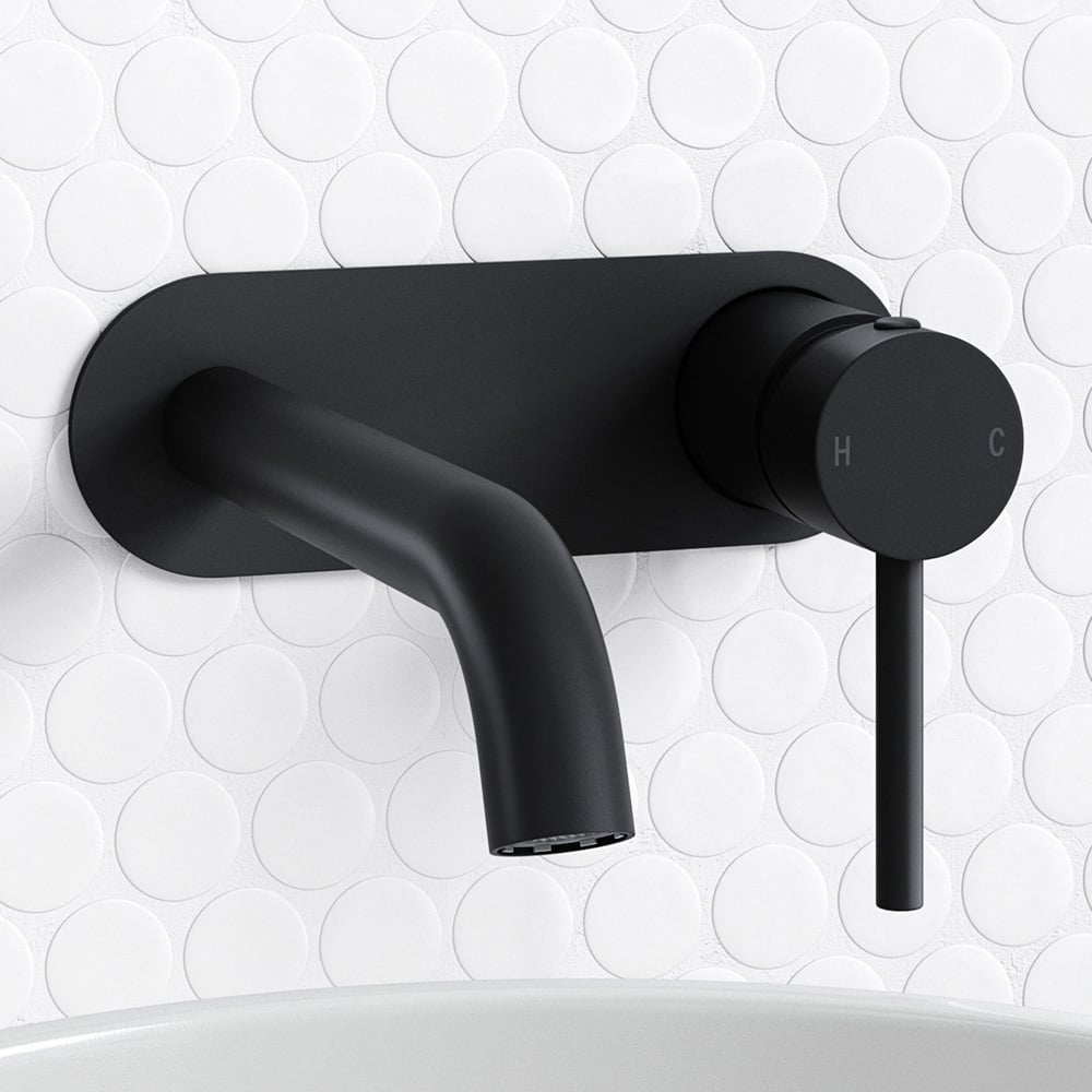 Carson 180mm Brass Bath/Basin Wall Mixer Set