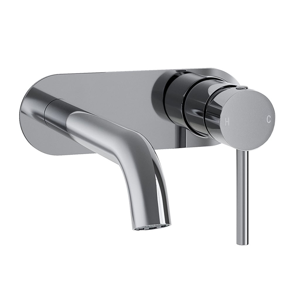 Carson 180mm Brass Bath/Basin Wall Mixer Set