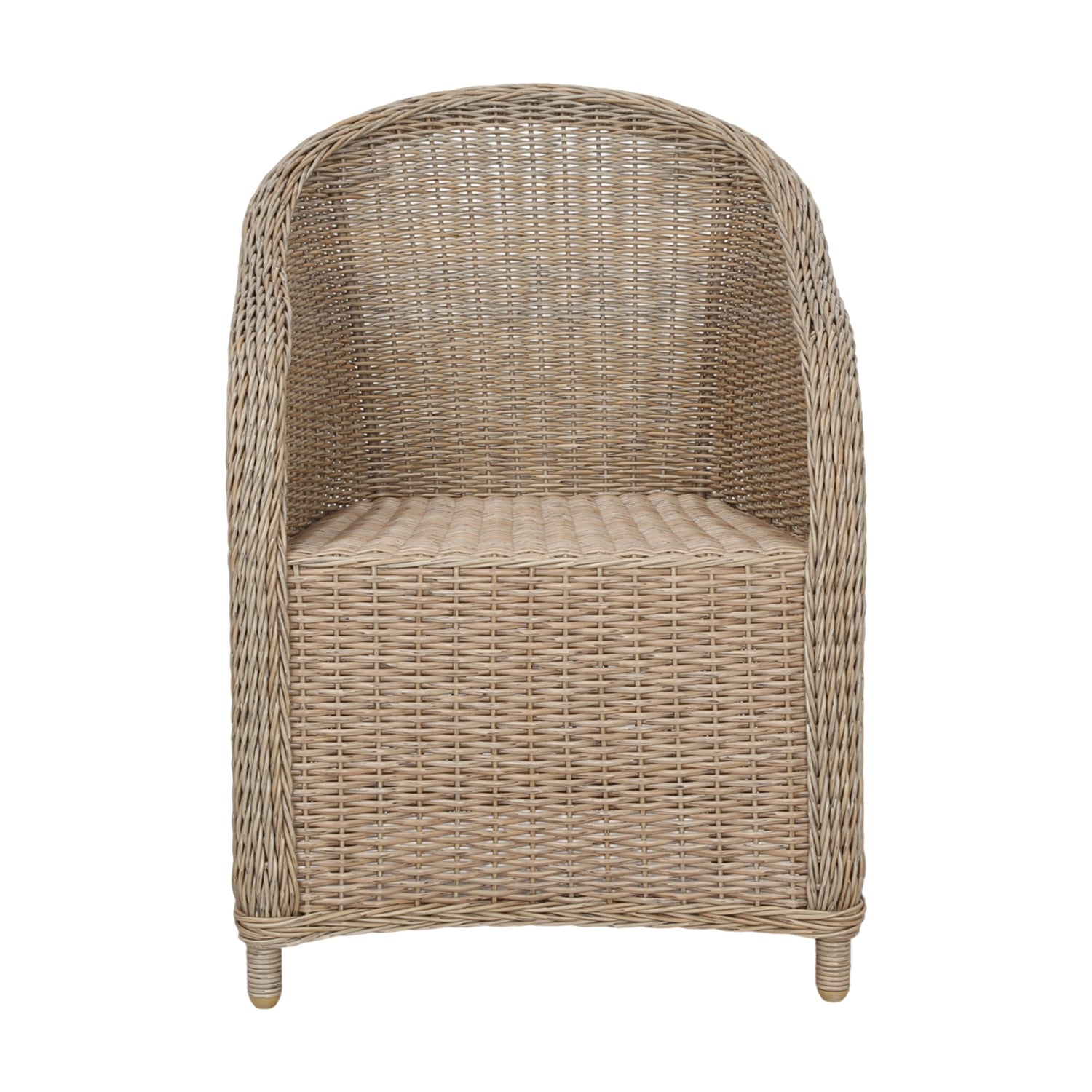 Tallow Wicker Outdoor Dining Chair