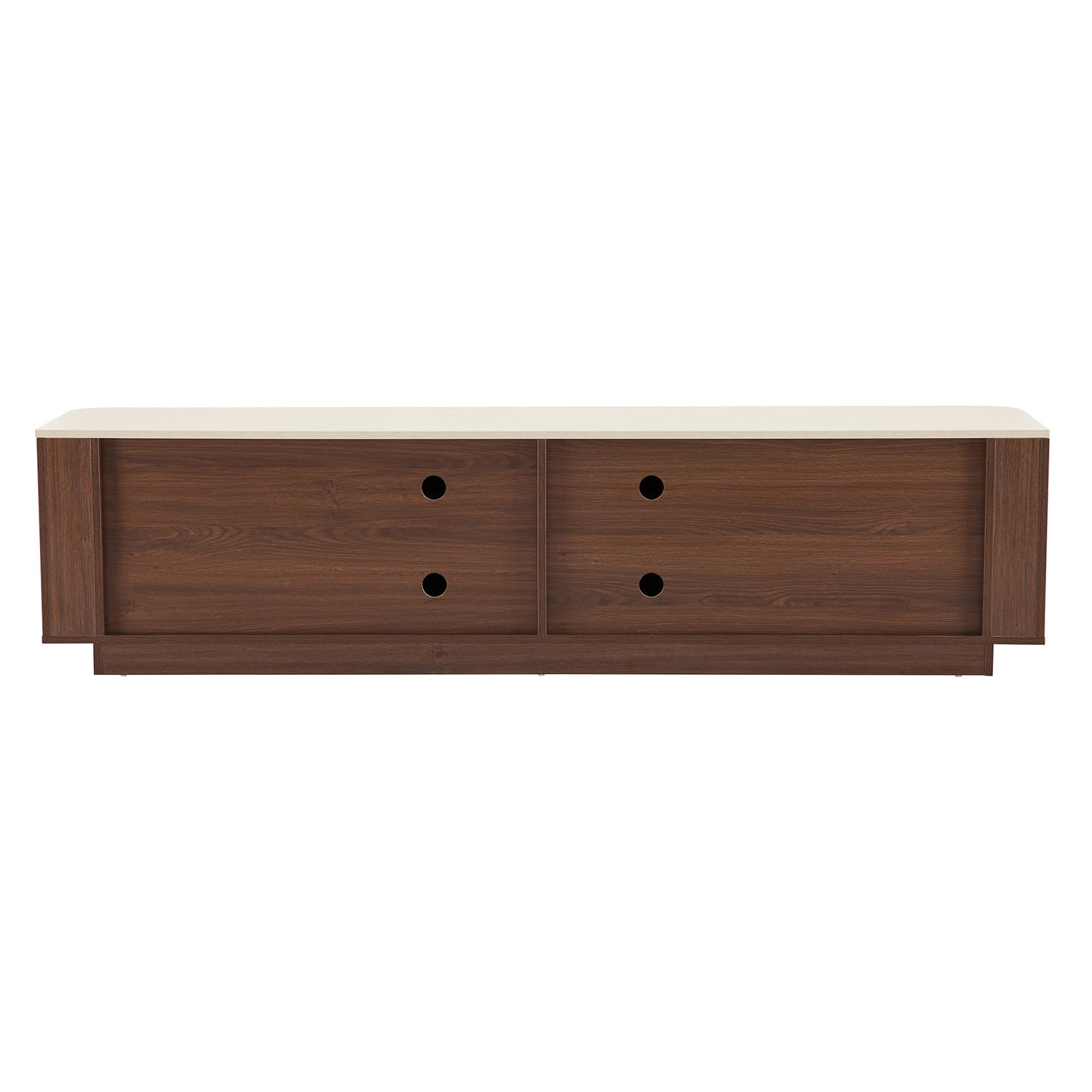 Talia 4 Door Travertine-Look TV Unit