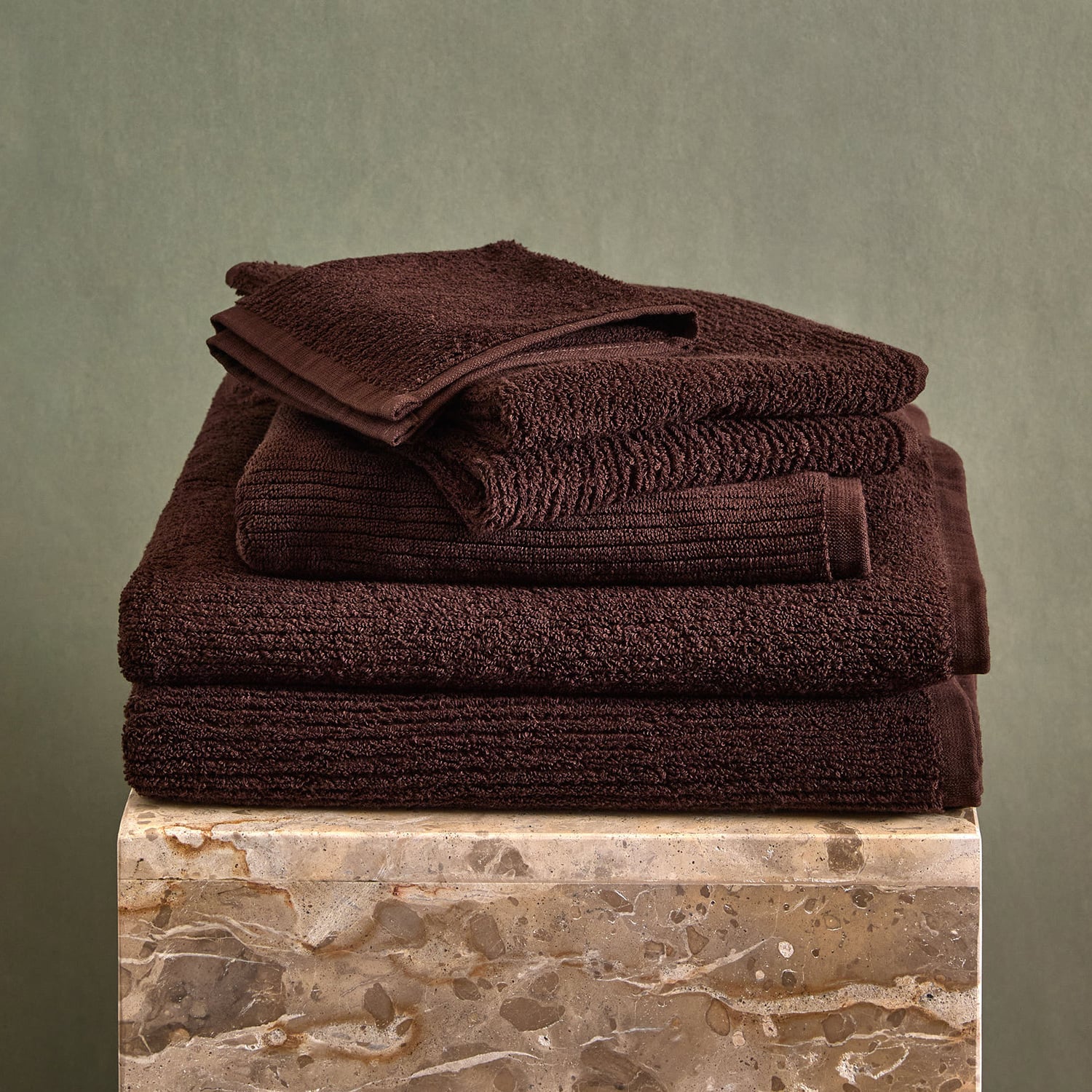 6 Piece Monty Cotton Bathroom Towel Set