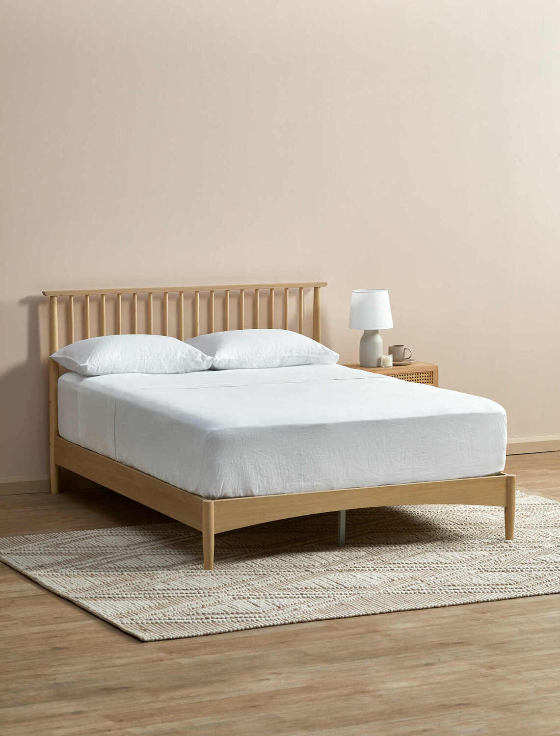 Liam Pine Wood Bed