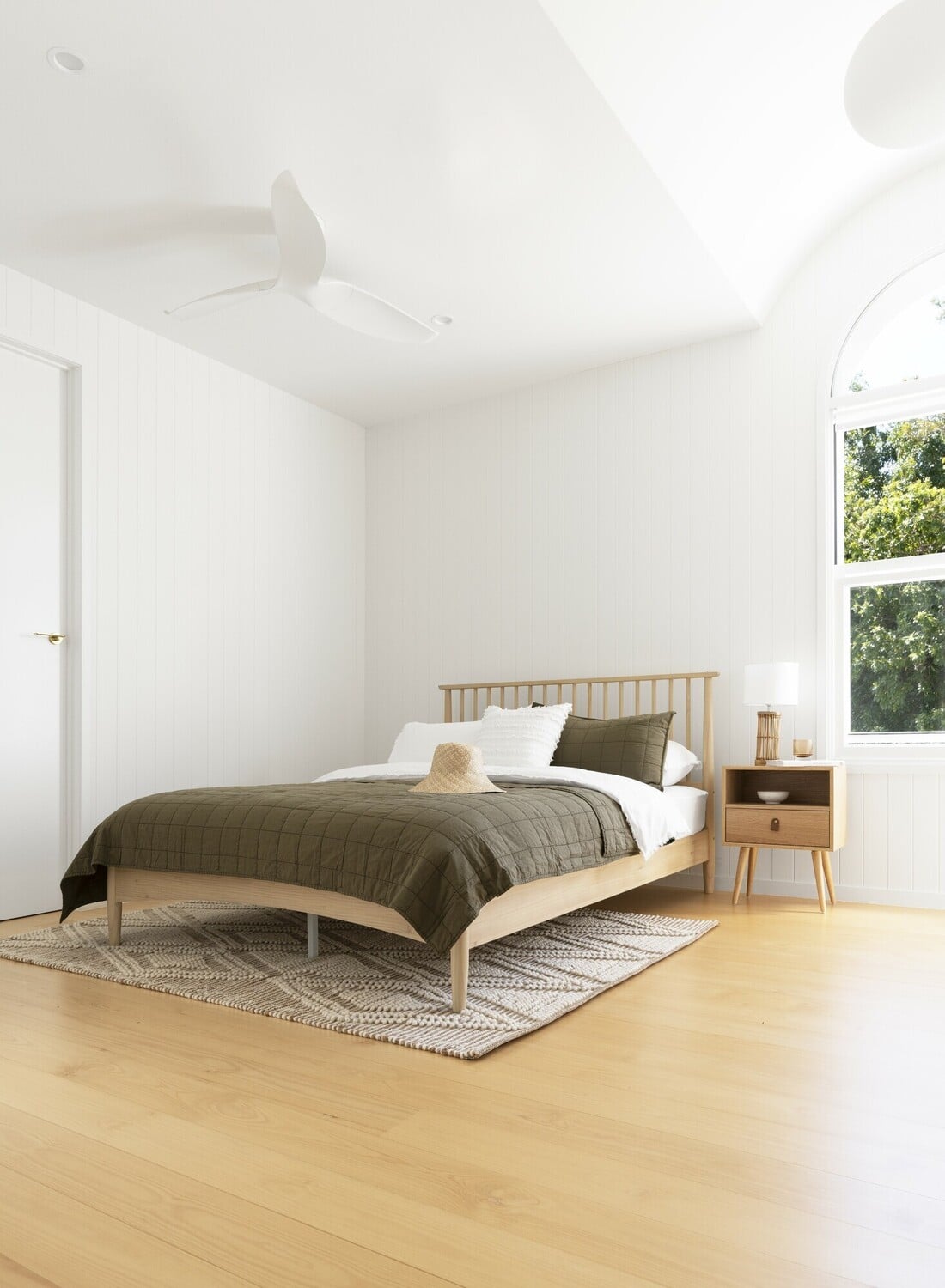 Liam Pine Wood Bed
