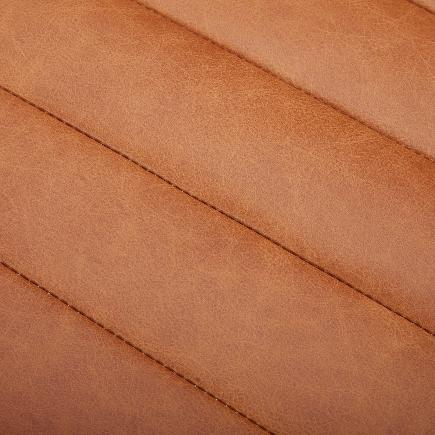Aldric Genuine Leather Ottoman