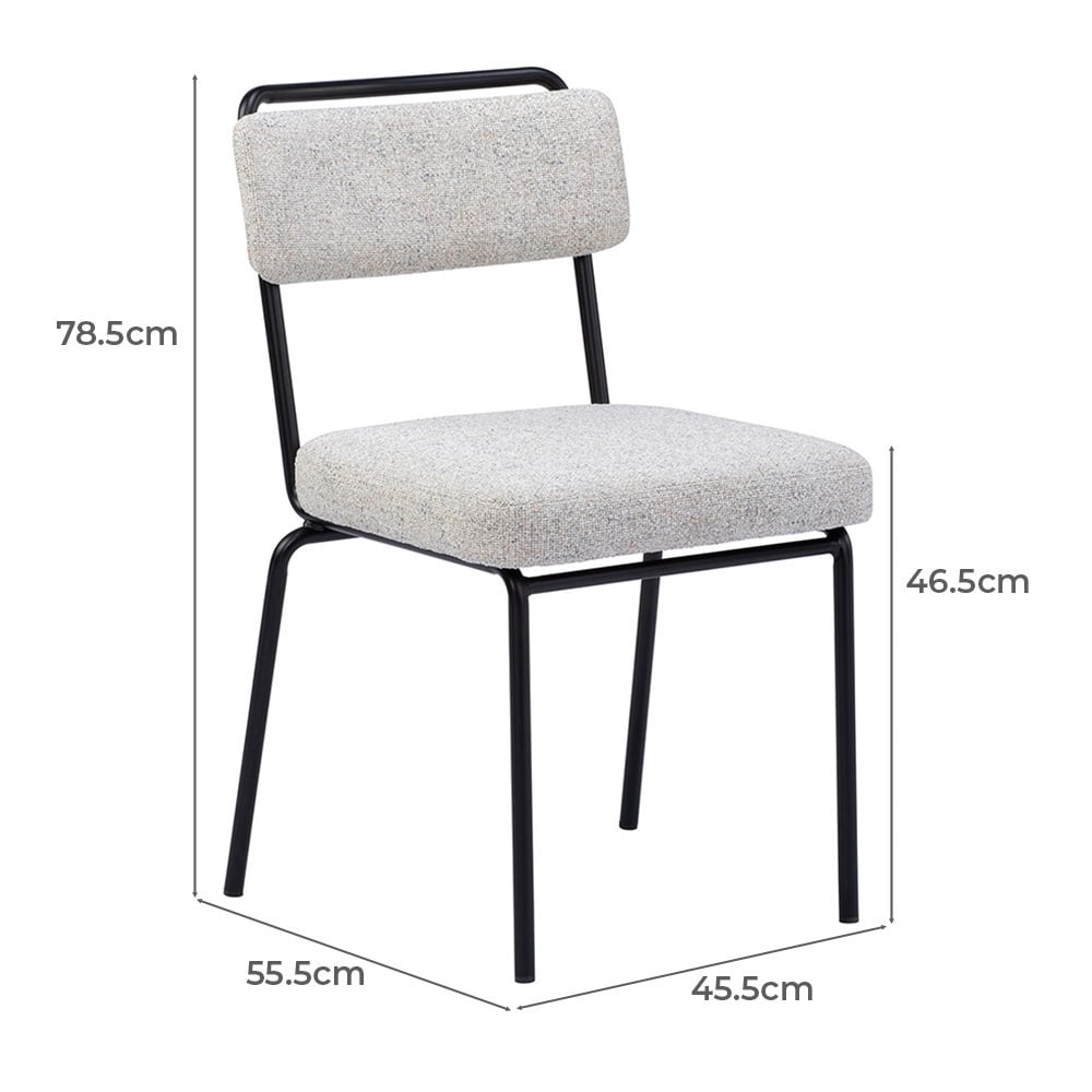 Light Grey Orleans Dining Chairs