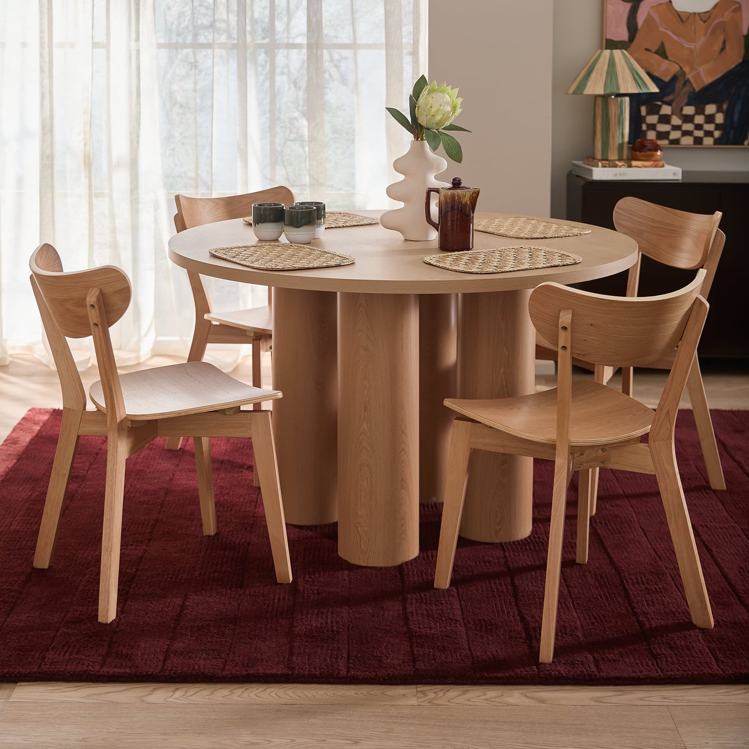 Larsen Wooden Dining Chairs