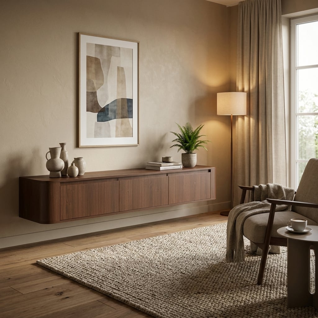 Talia Wall-Mounted TV Unit