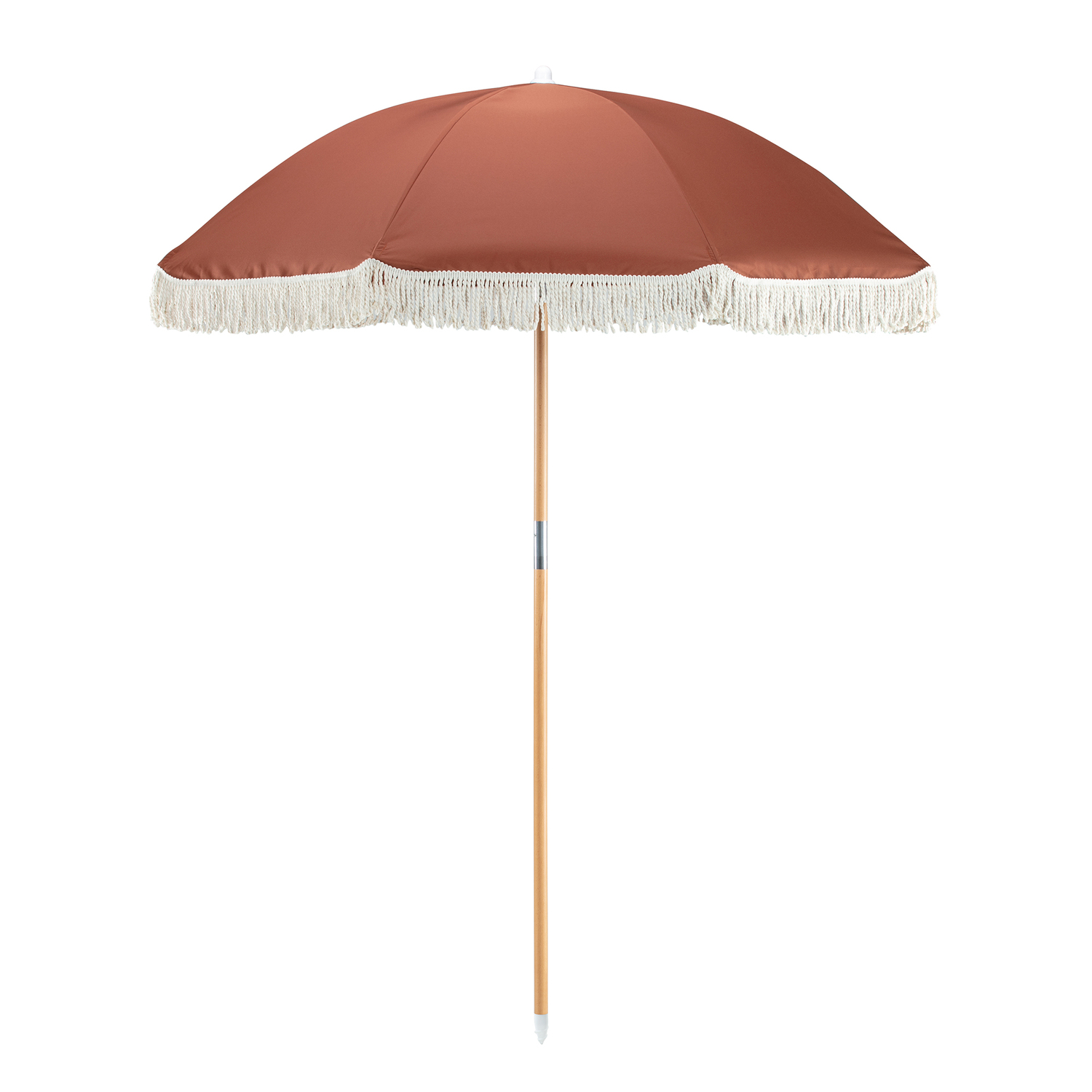 1.8m Fringed Beach Umbrella