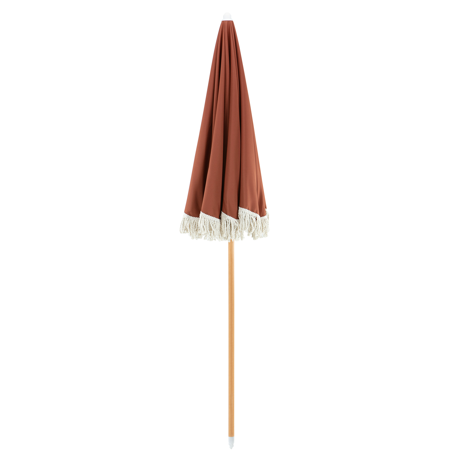 1.8m Fringed Beach Umbrella