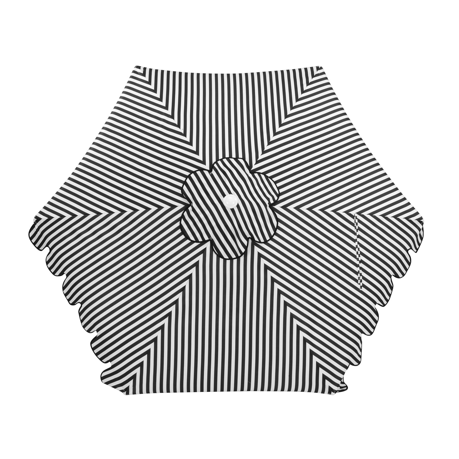 2.7m Scalloped Market Umbrella