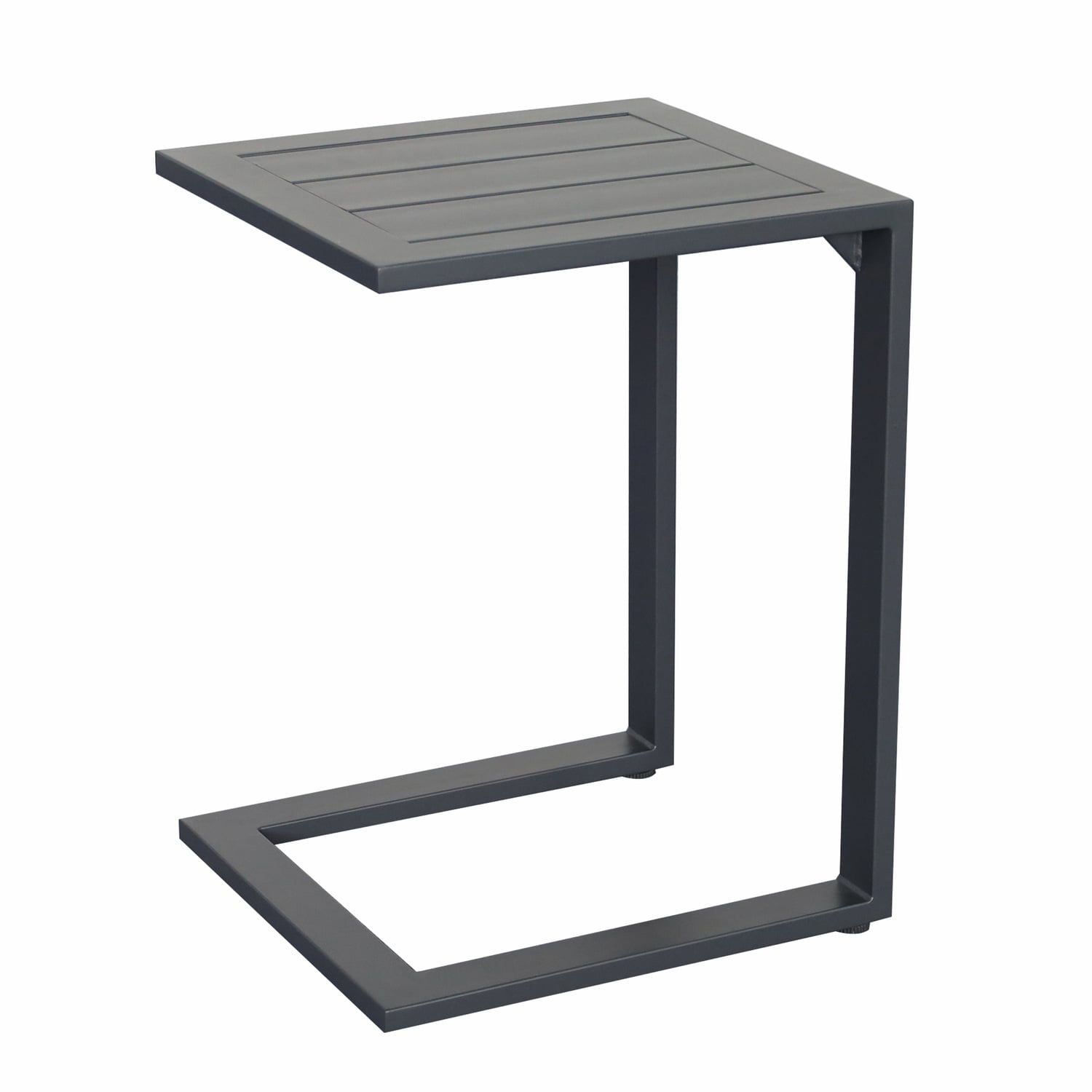 Felix Aluminium C Shape Outdoor Side Table