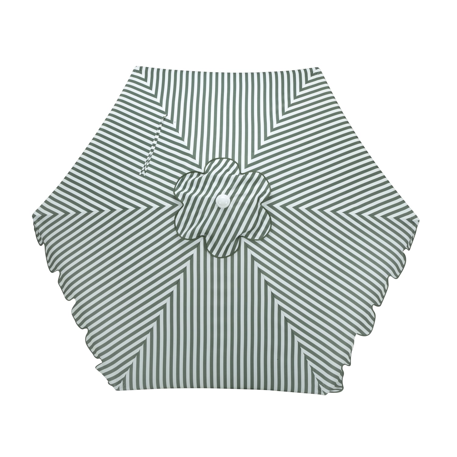 2.7m Scalloped Market Umbrella