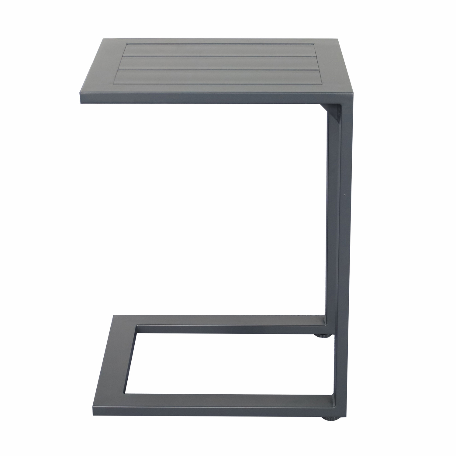 Felix Aluminium C Shape Outdoor Side Table
