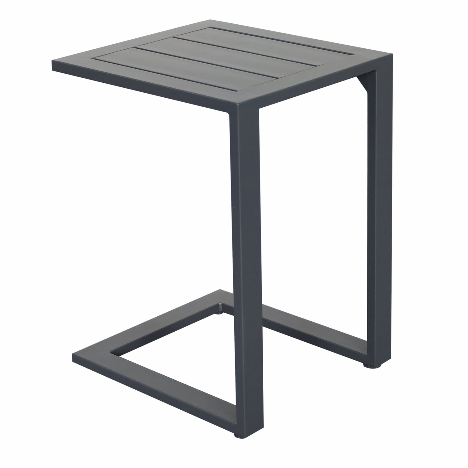 Felix Aluminium C Shape Outdoor Side Table