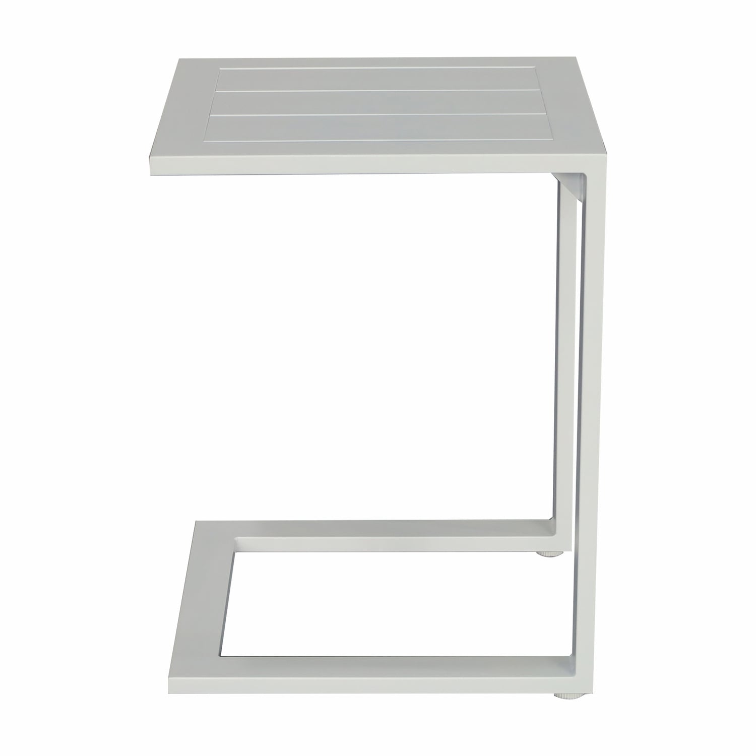 Felix Aluminium C Shape Outdoor Side Table