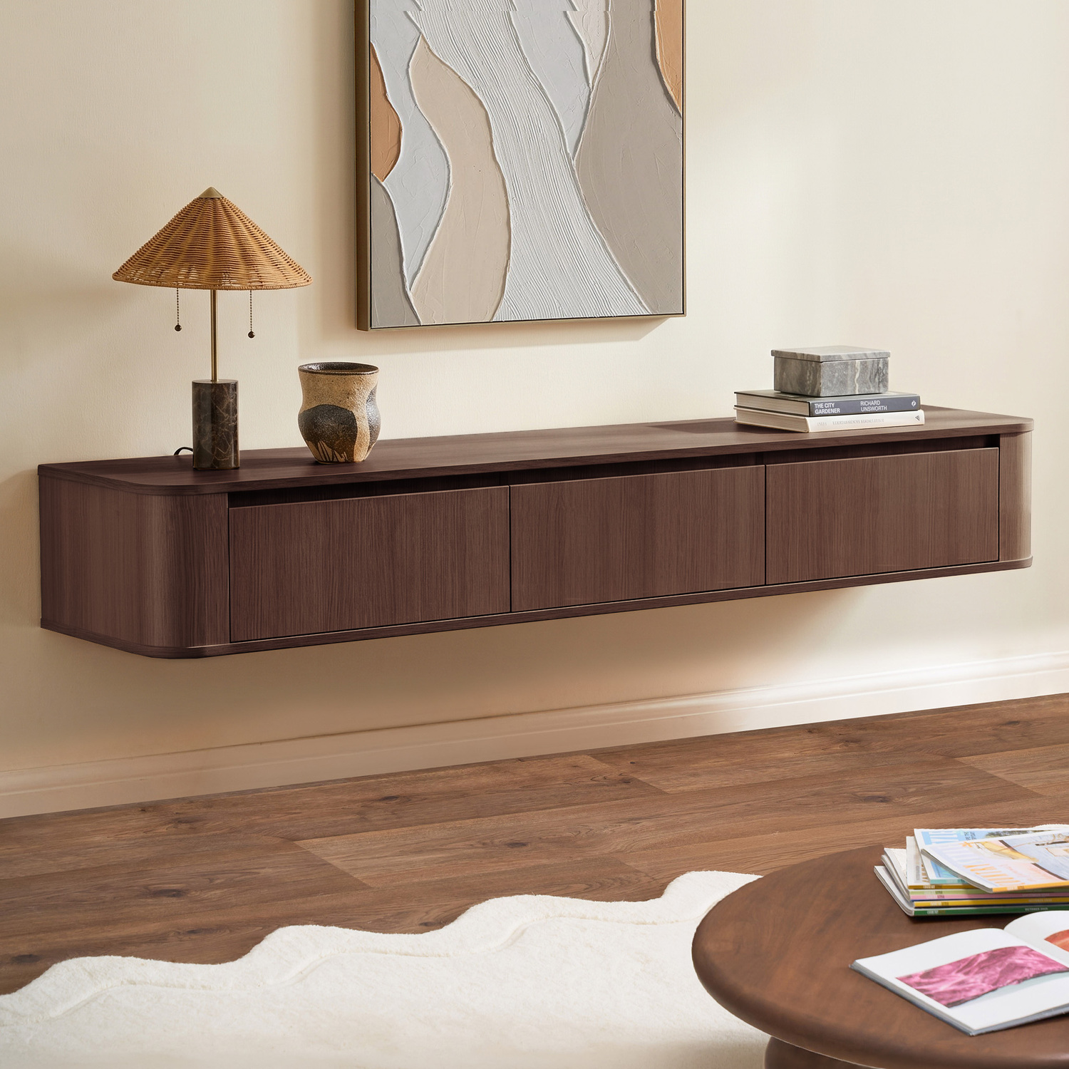 Talia Wall-Mounted TV Unit
