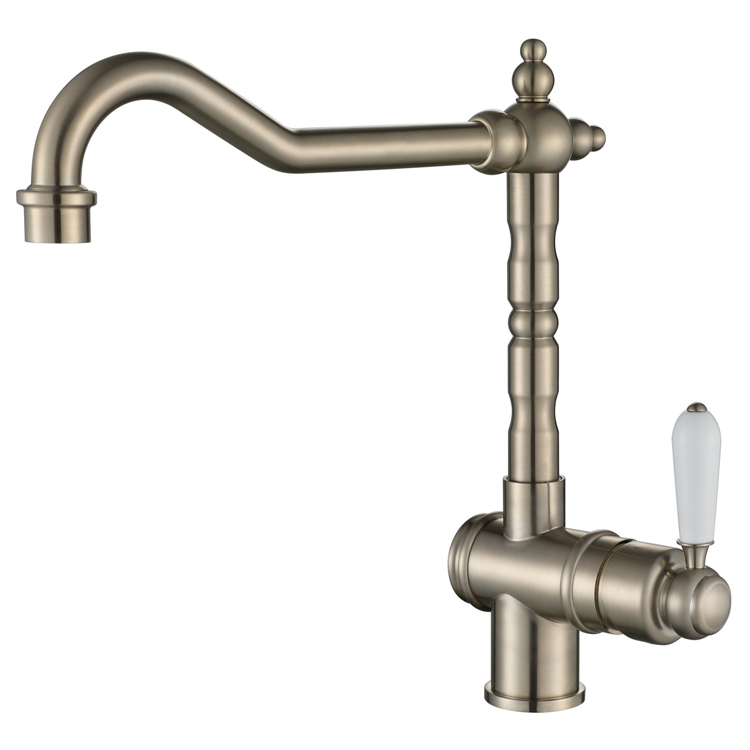 Bowral 835mm Double Fireclay Farmhouse Sink & Contempary Mixer Package