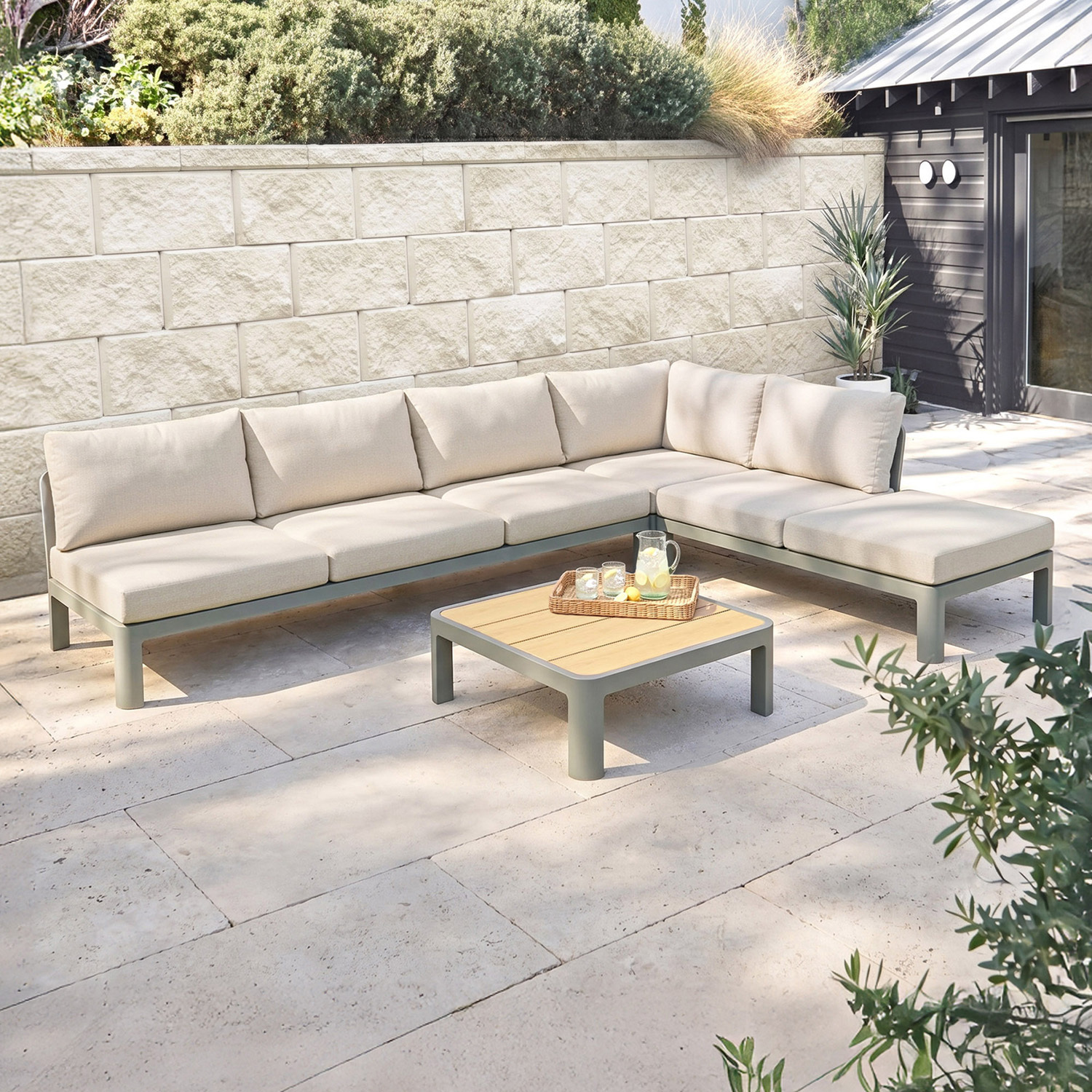 5 Seater Napa Outdoor Modular Lounge Set