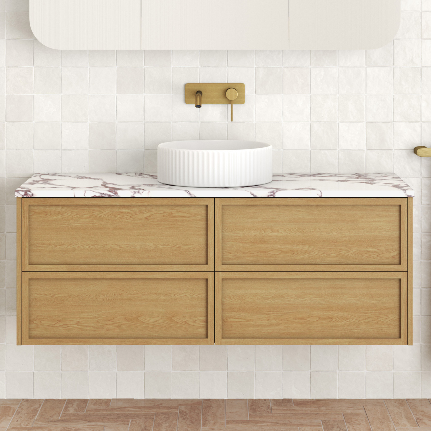 Viola 1200mm Wall Hung Single Vanity