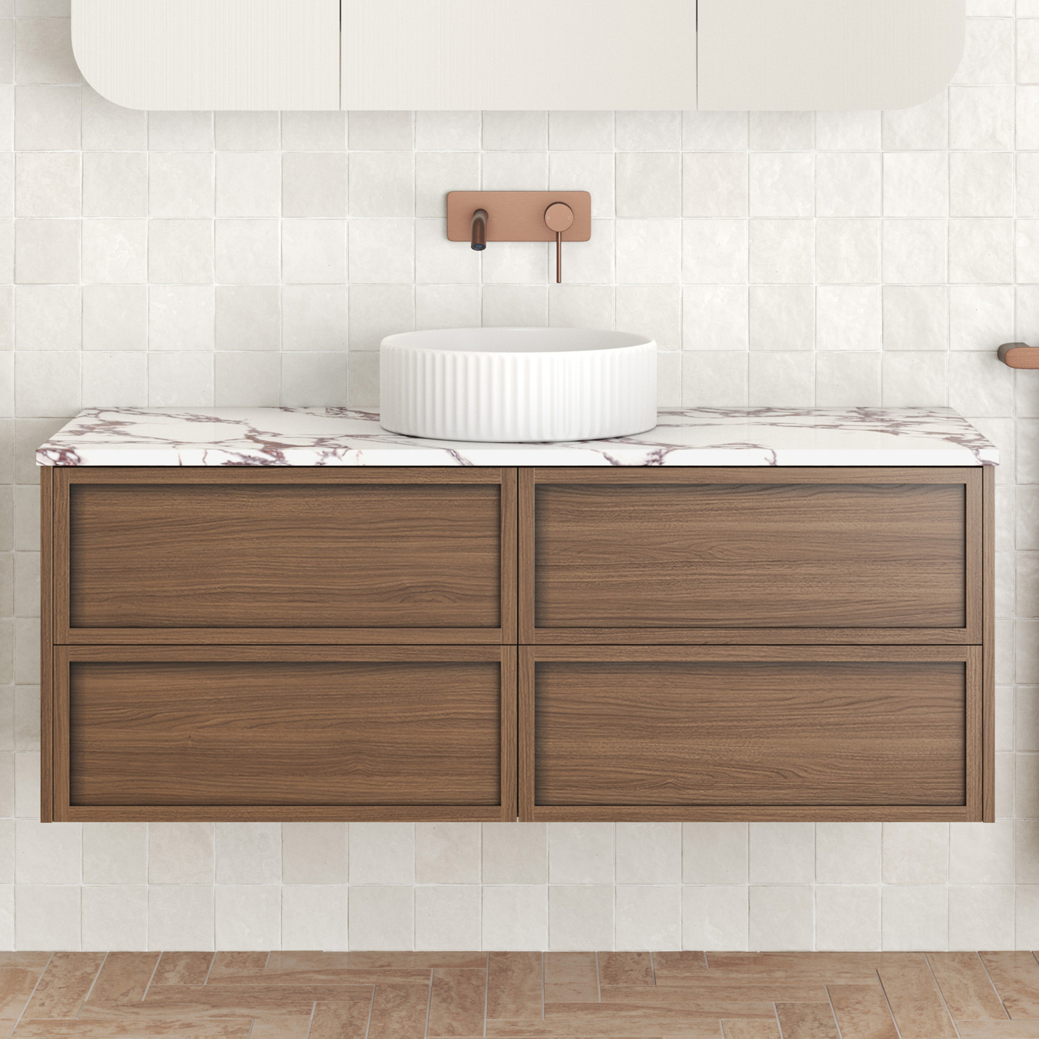 Viola 1200mm Wall Hung Single Vanity
