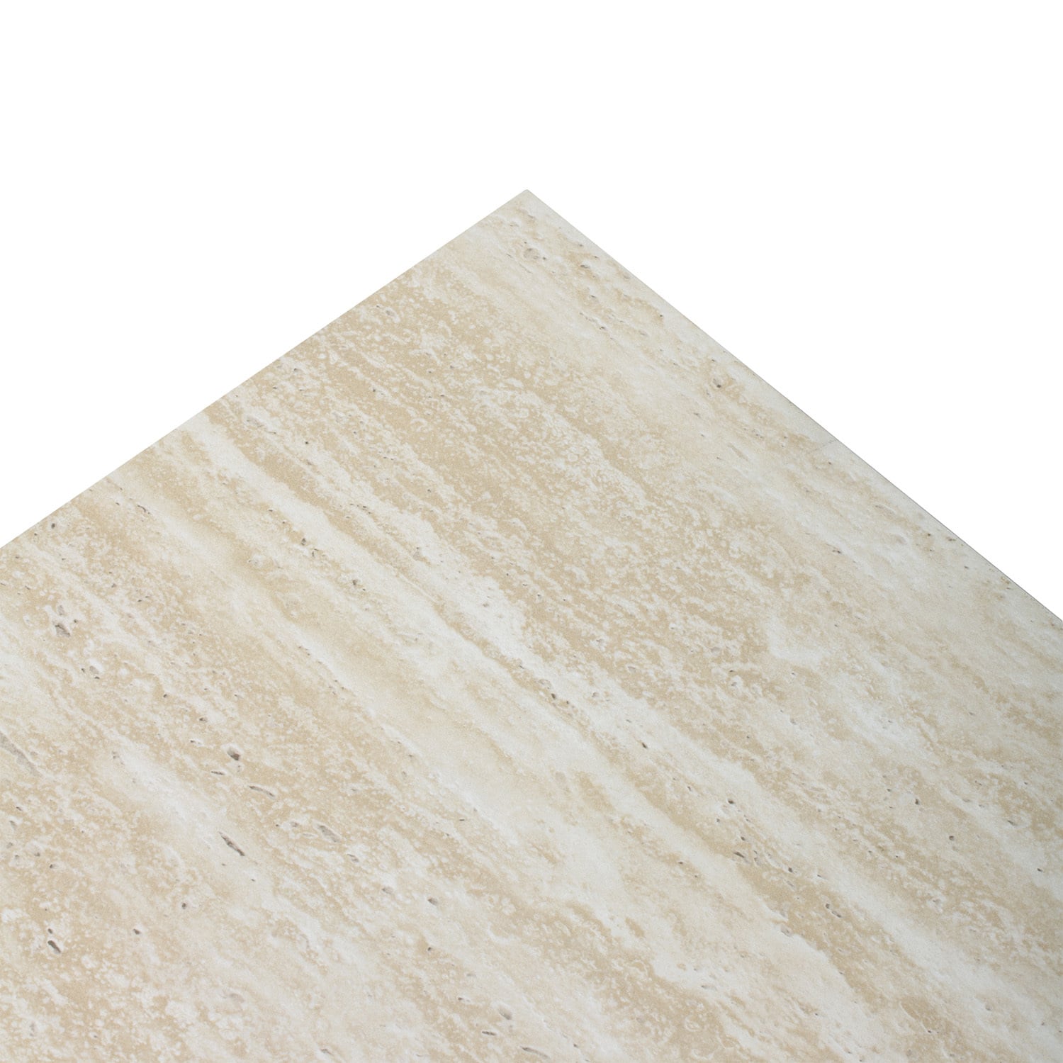 Milly Travertine-Look Side Table