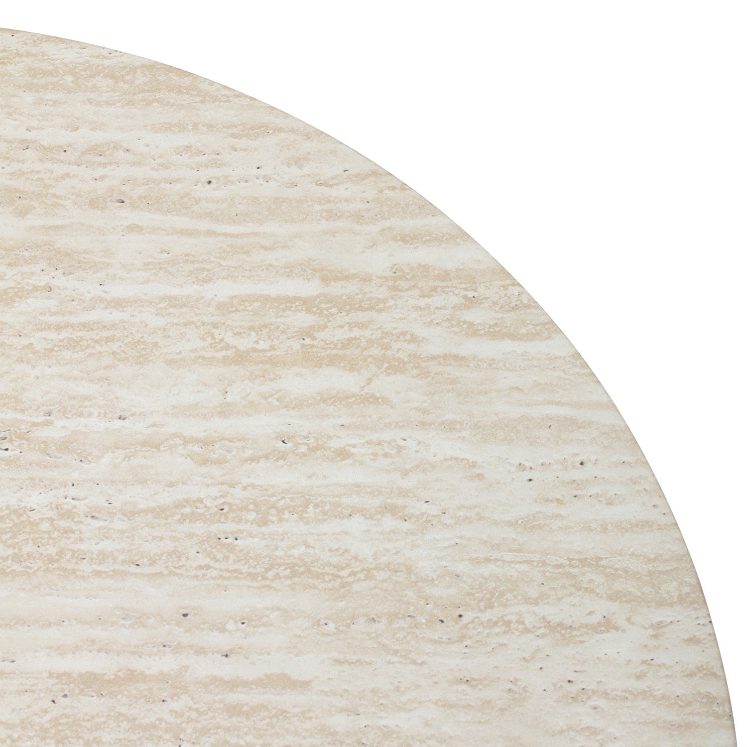 Hilary Travertine-Look Coffee Table