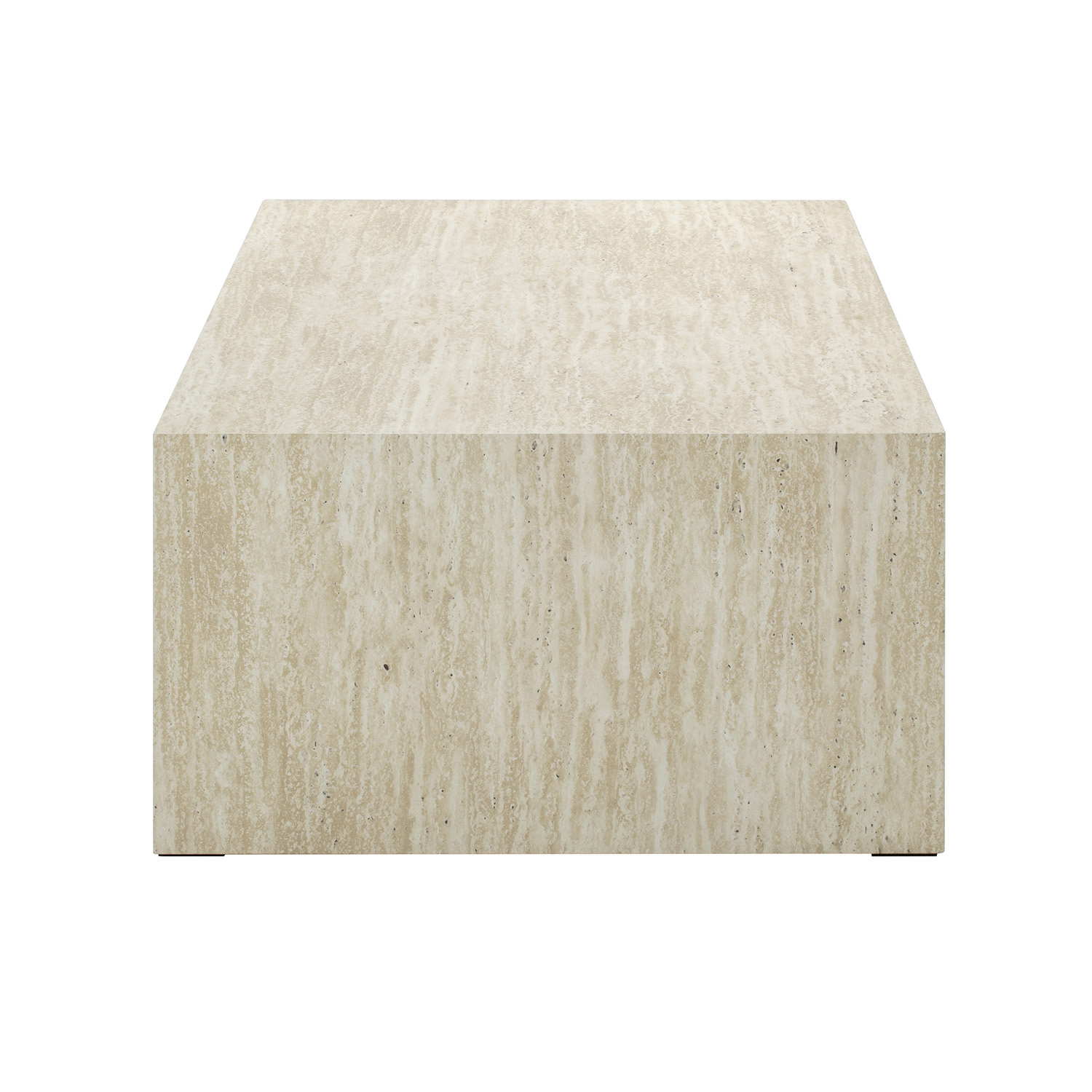 Milly Travertine-Look Coffee Table