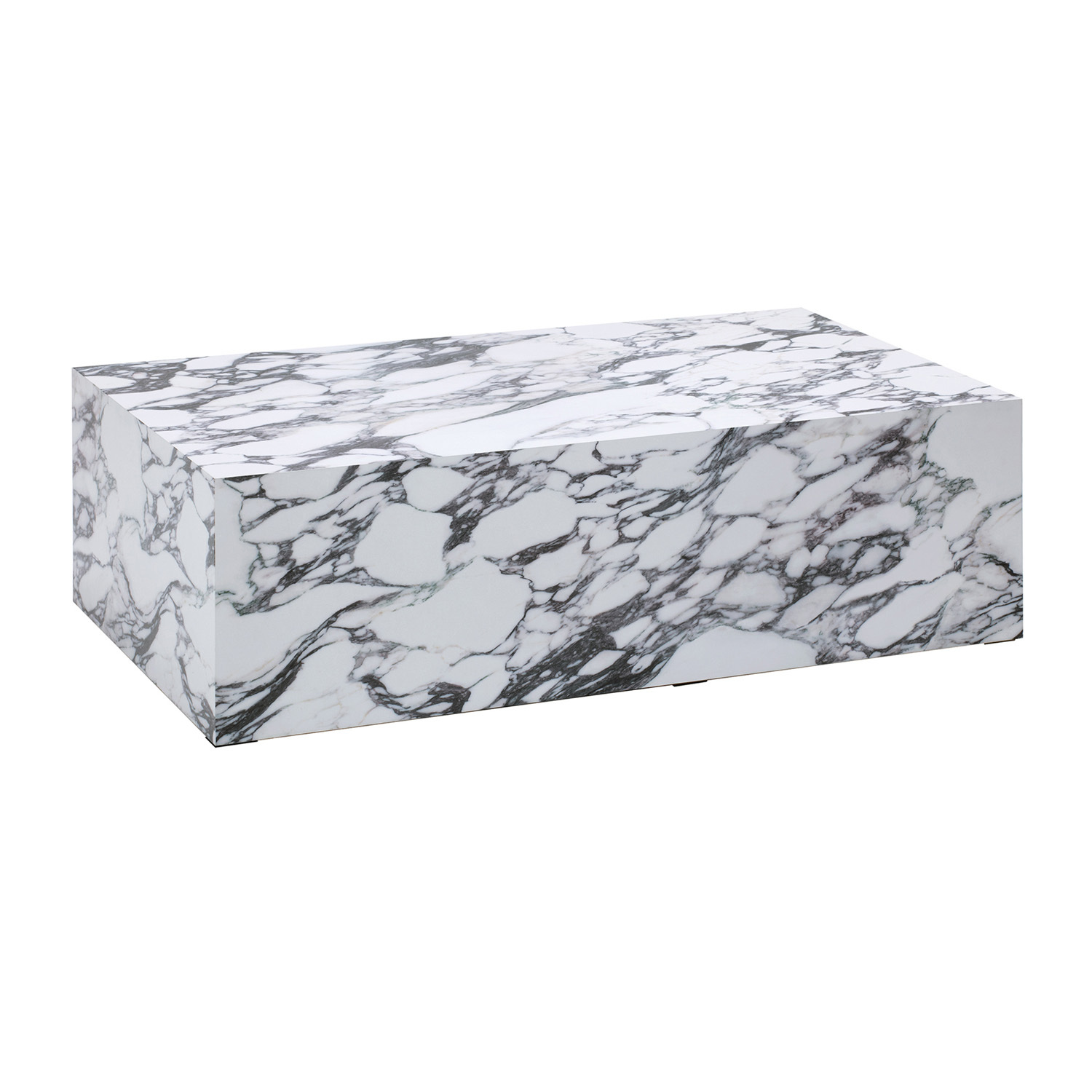 Milly Travertine-Look Coffee Table
