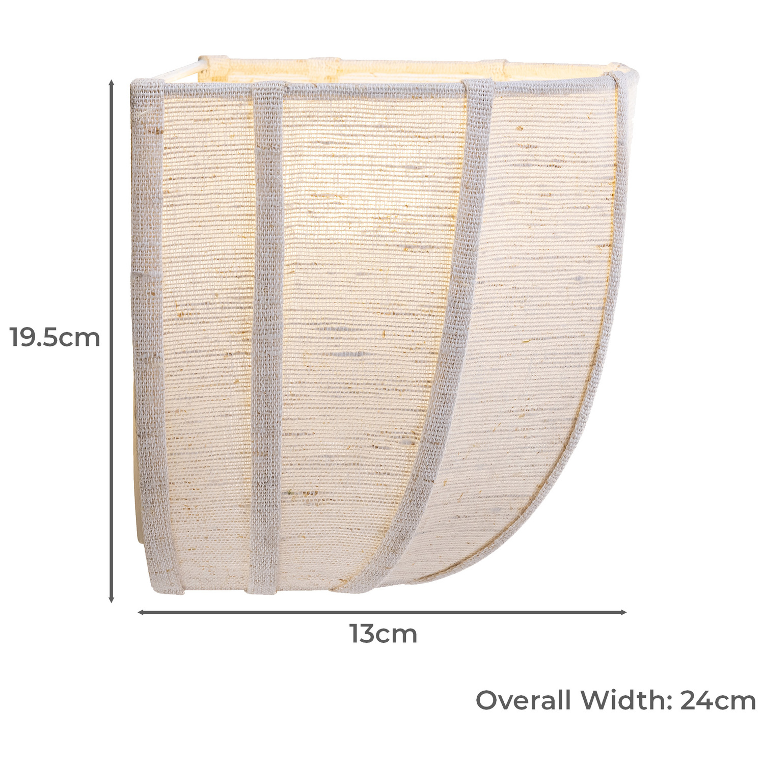 Astrid Linen Wall Sconce