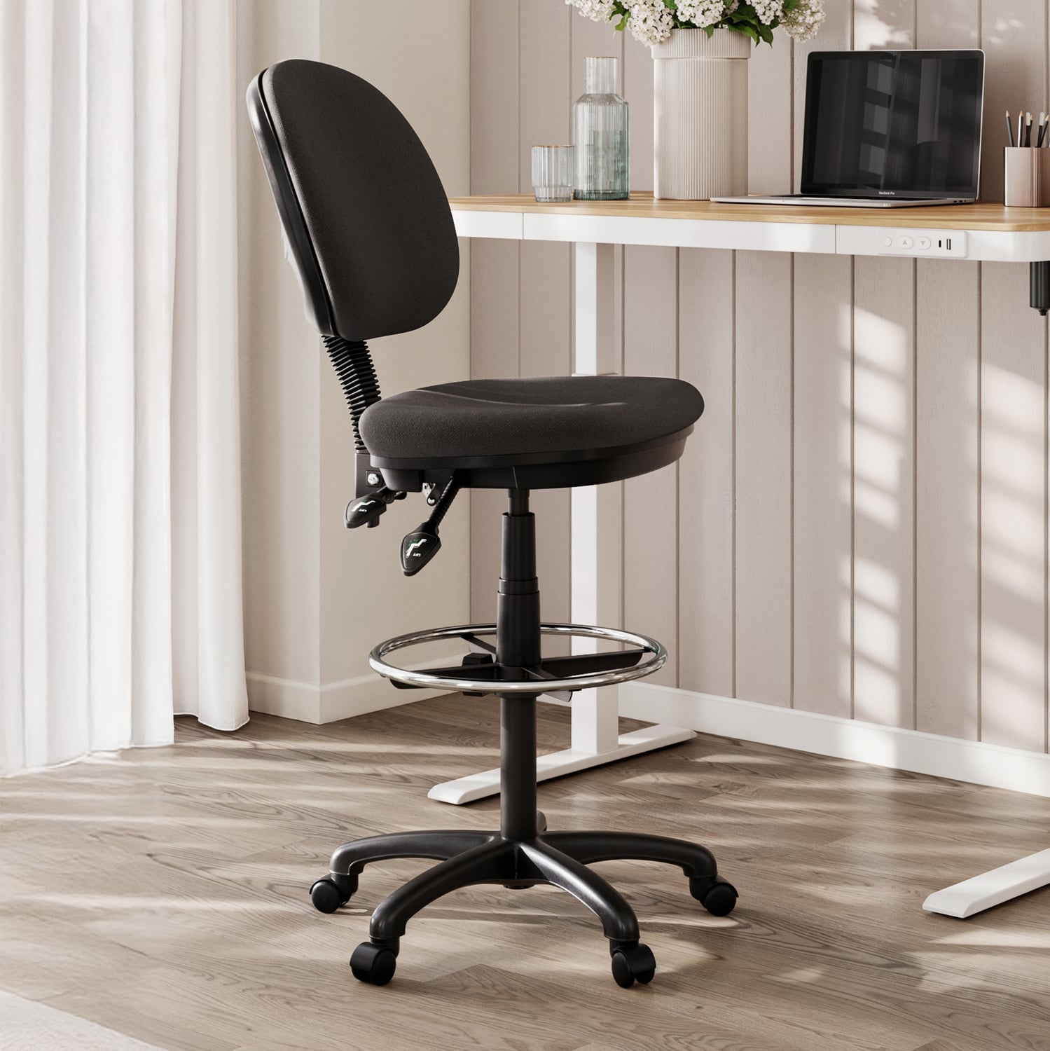Dylan Medium Back Drafting Chair