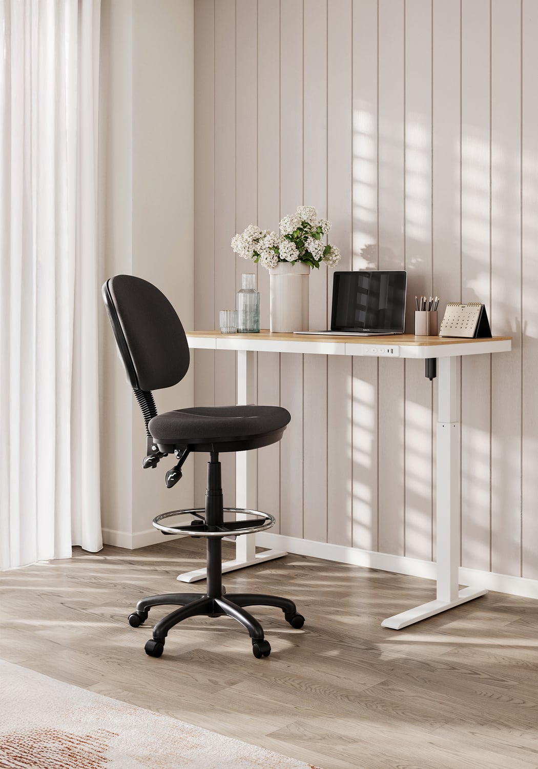 Dylan Medium Back Drafting Chair