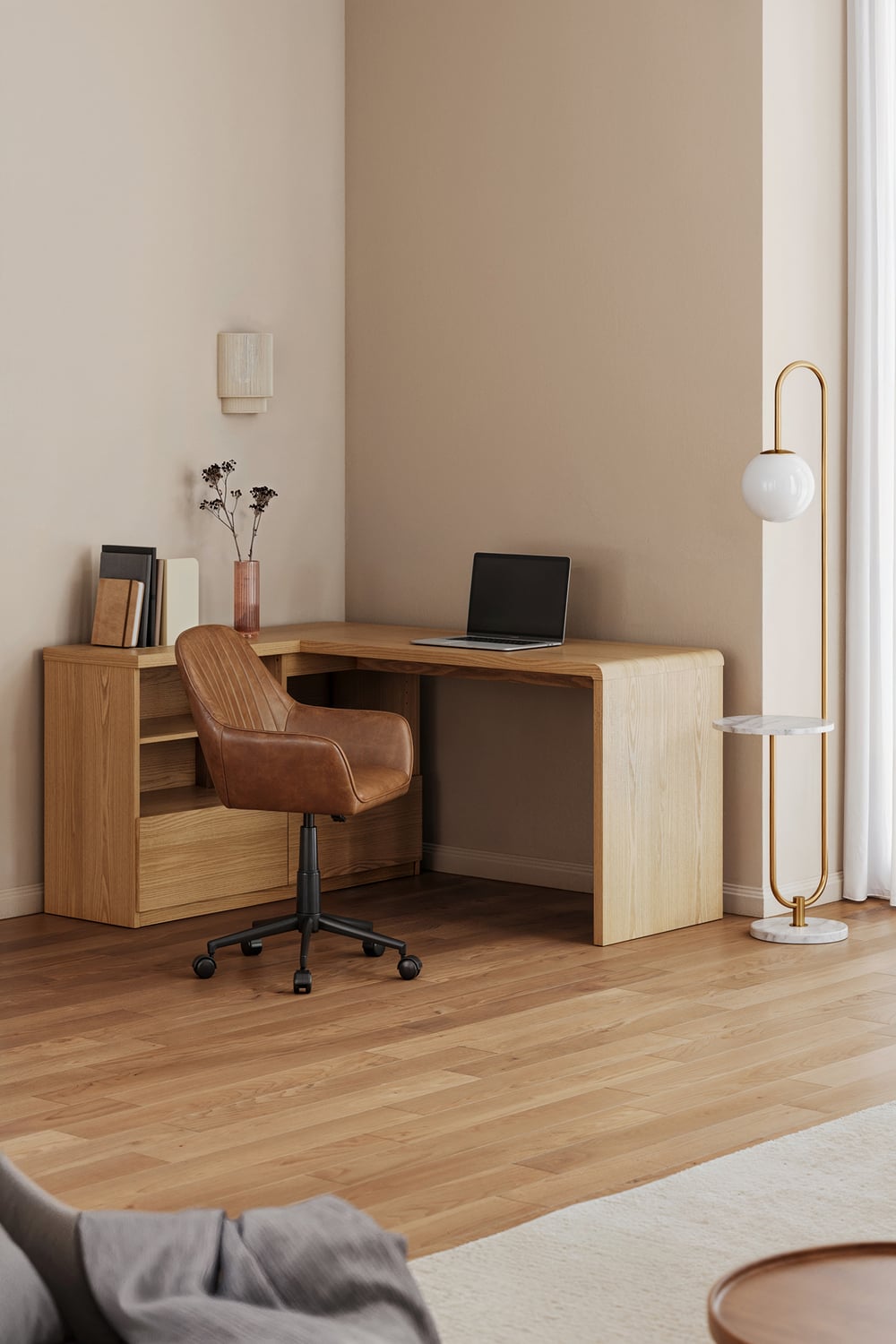 Raphael Corner Desk