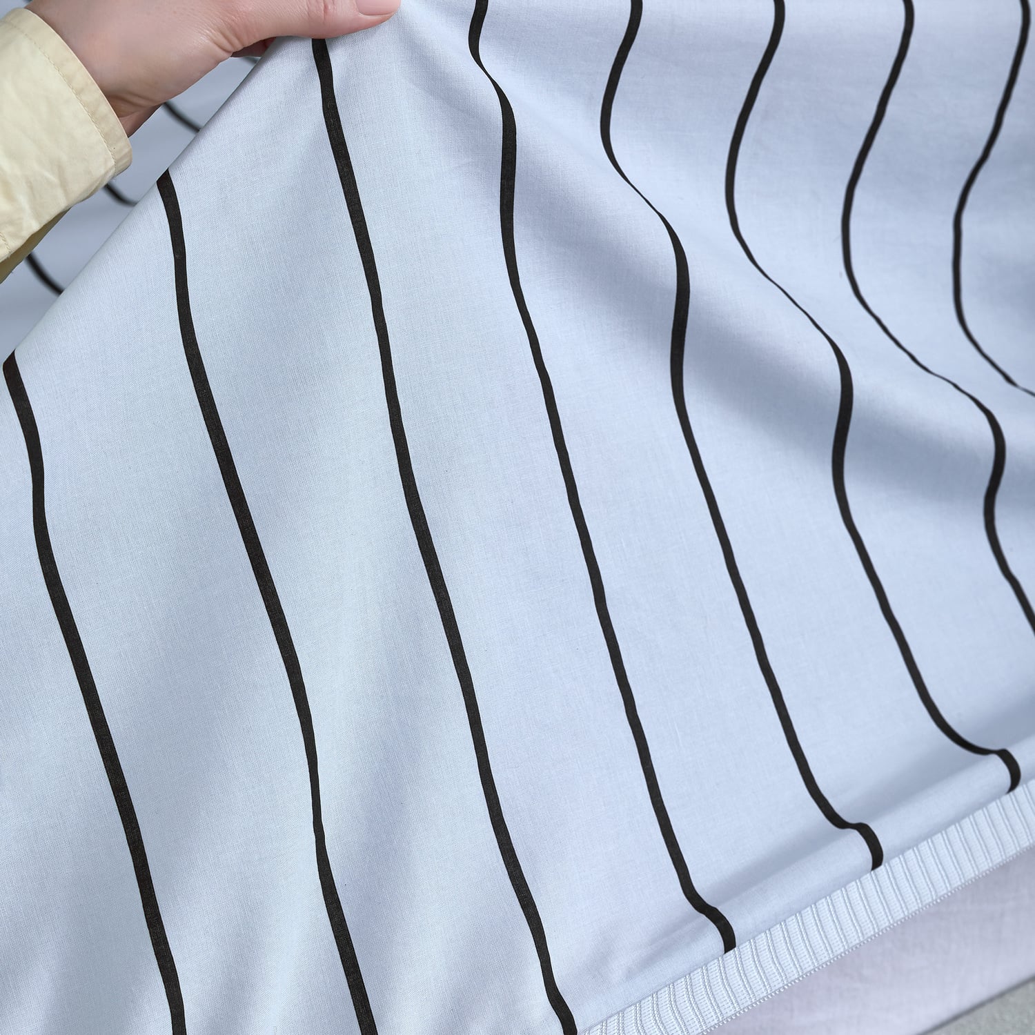 Stripe Josie Australian Cotton Fitted Sheet Set