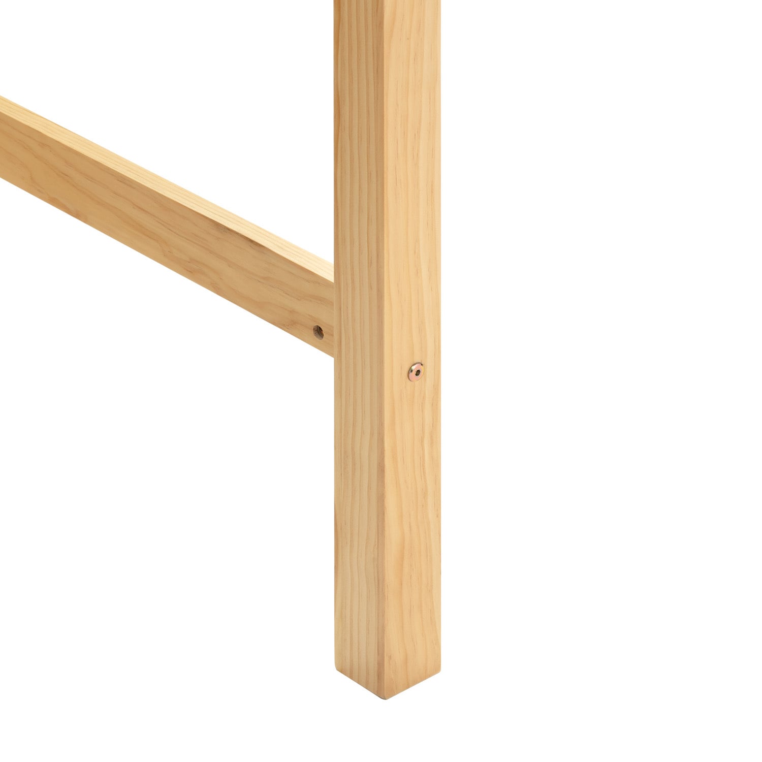 Elle Pine Wood Single Loft Bed with Desk