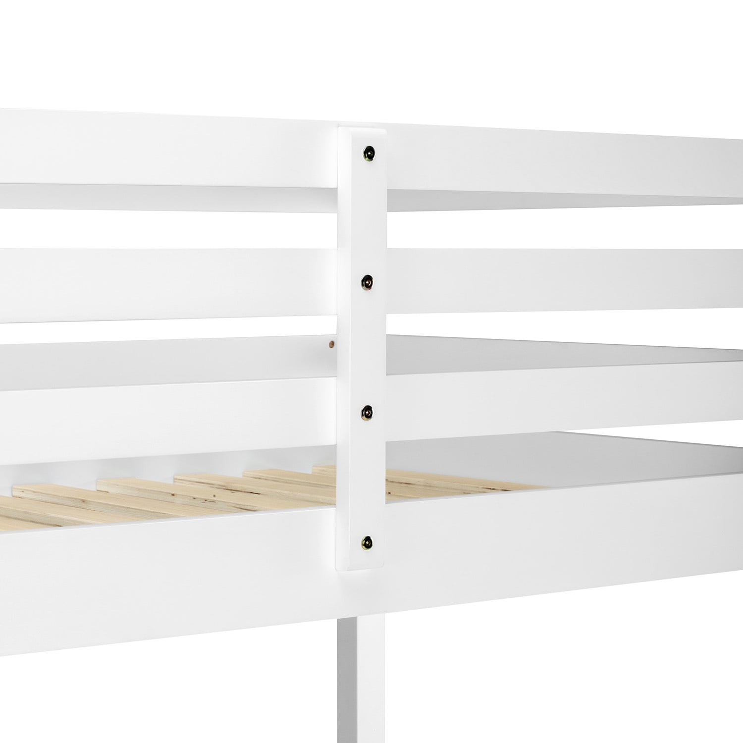 Hazel Pine Wood Single Loft Bed with Desk