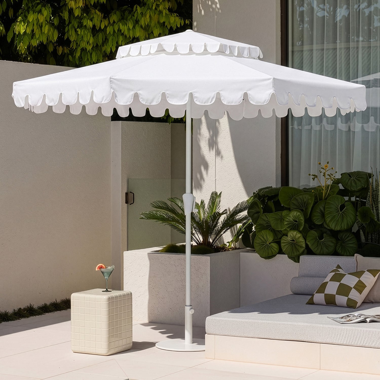 2.7m Double Stack Market Umbrella