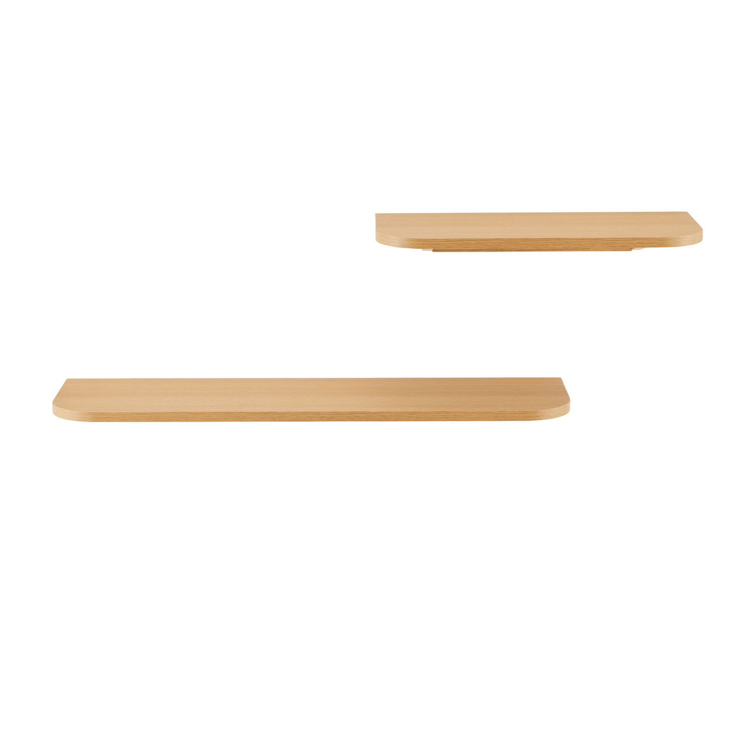 2 Piece Fletcher Floating Wall Shelf Set