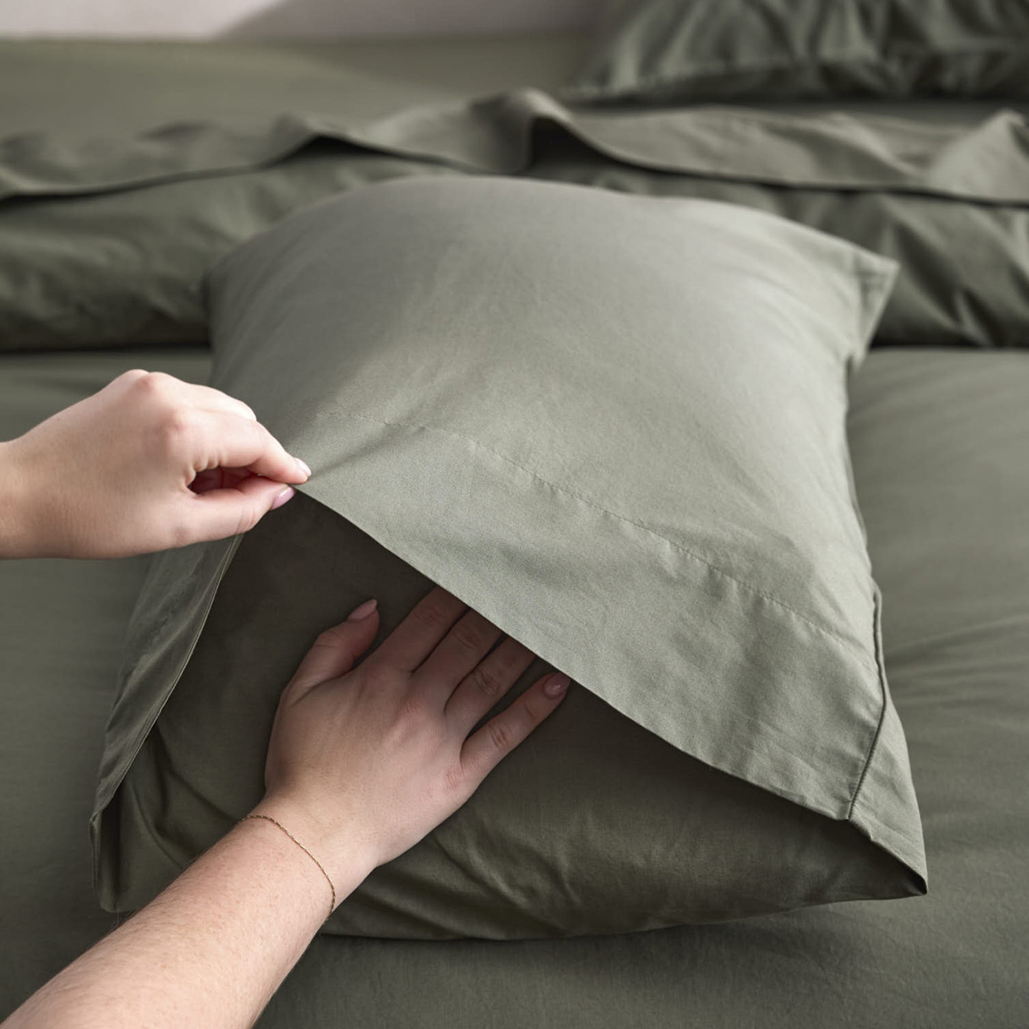 Juno Australian Cotton Fitted Sheet Set