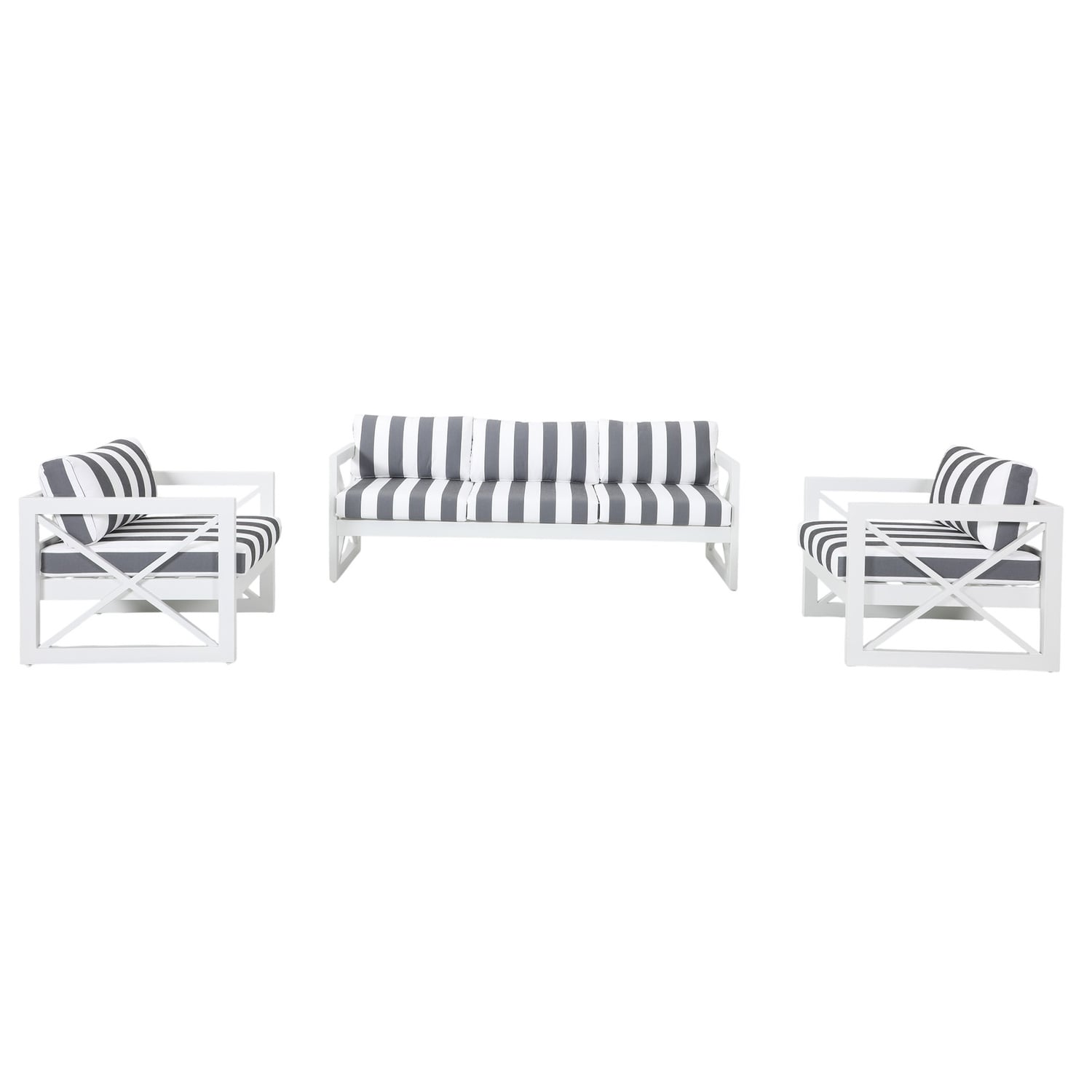 5 Seater Hamptons Outdoor Sofa Set