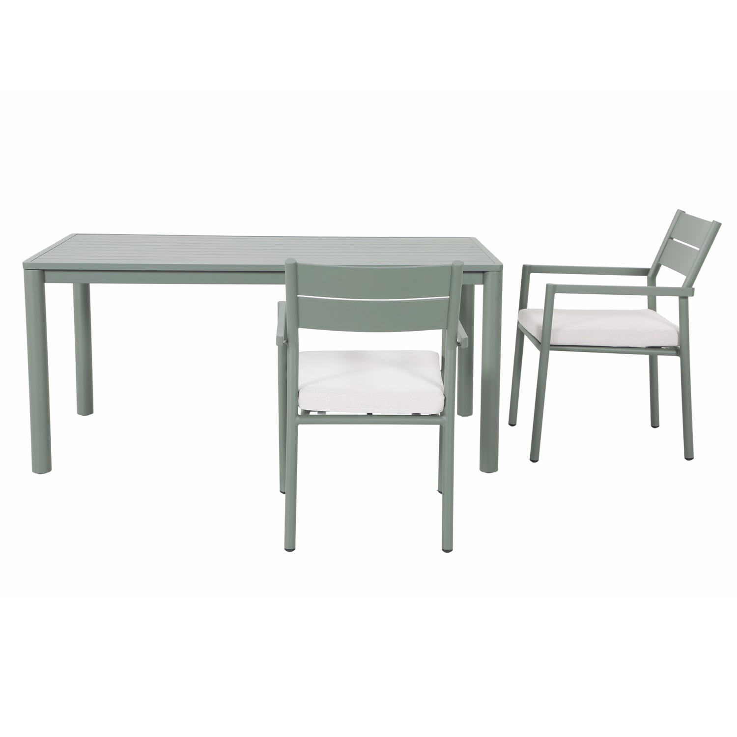 6 Seater Kamari Aluminium Outdoor Dining Table
