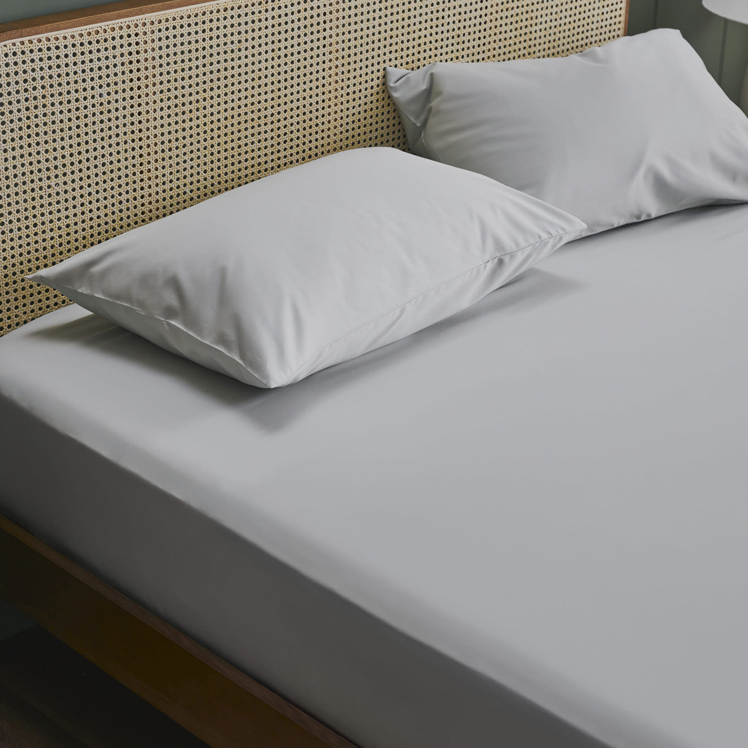 400TC Bamboo & Cotton Fitted Sheet Set
