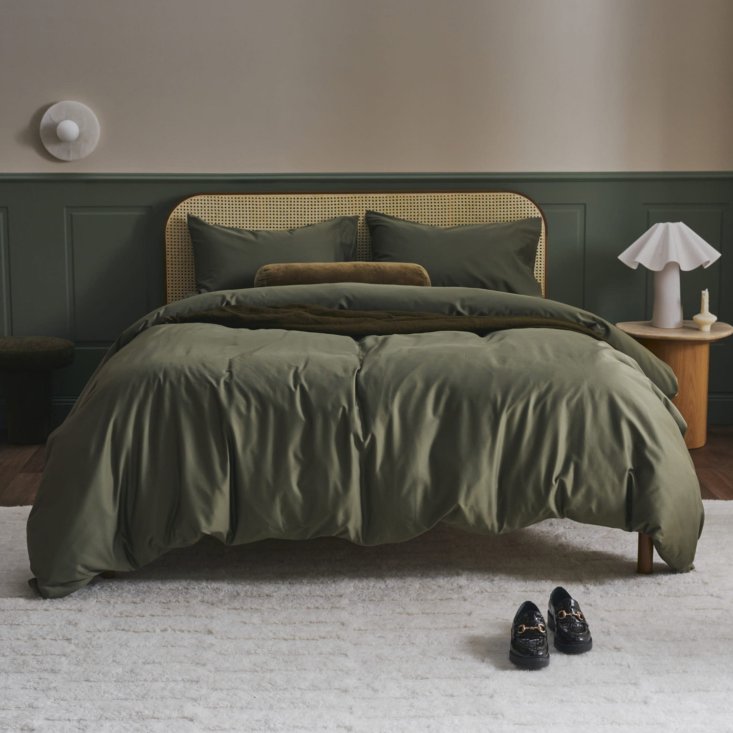 400TC Bamboo & Cotton Fitted Sheet Set