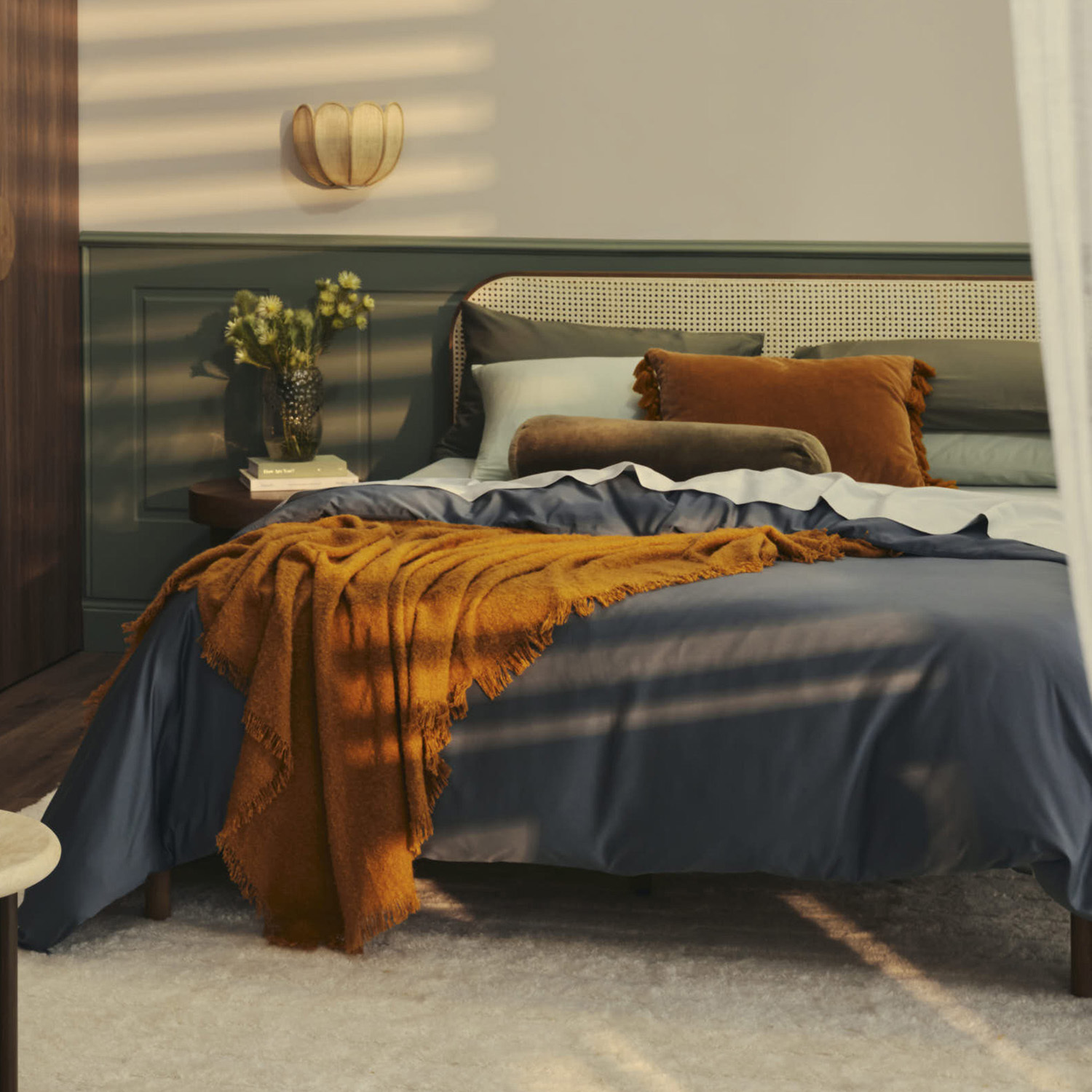 400TC Bamboo & Cotton Fitted Sheet Set